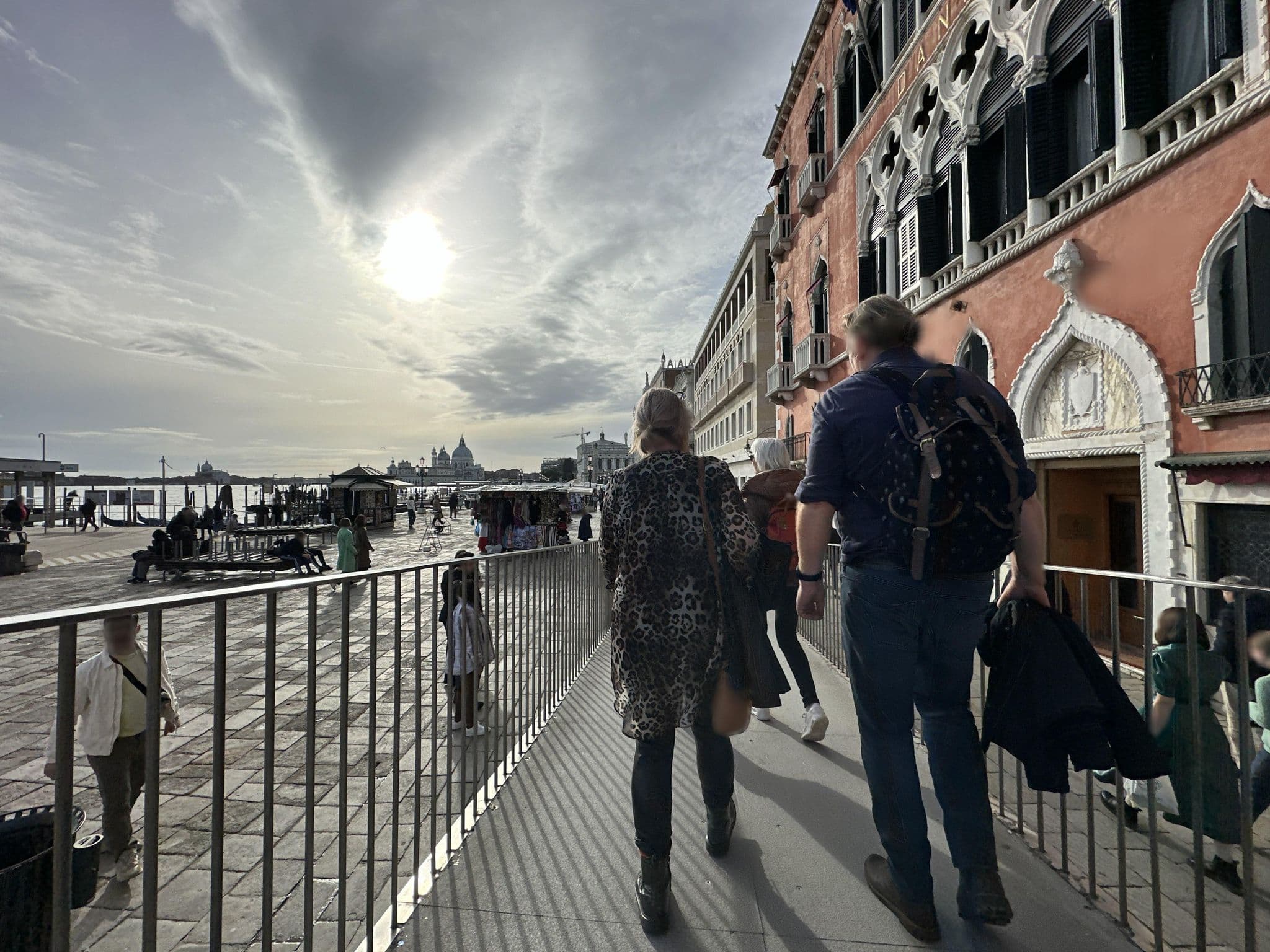 Street view near Danieli, Venice
