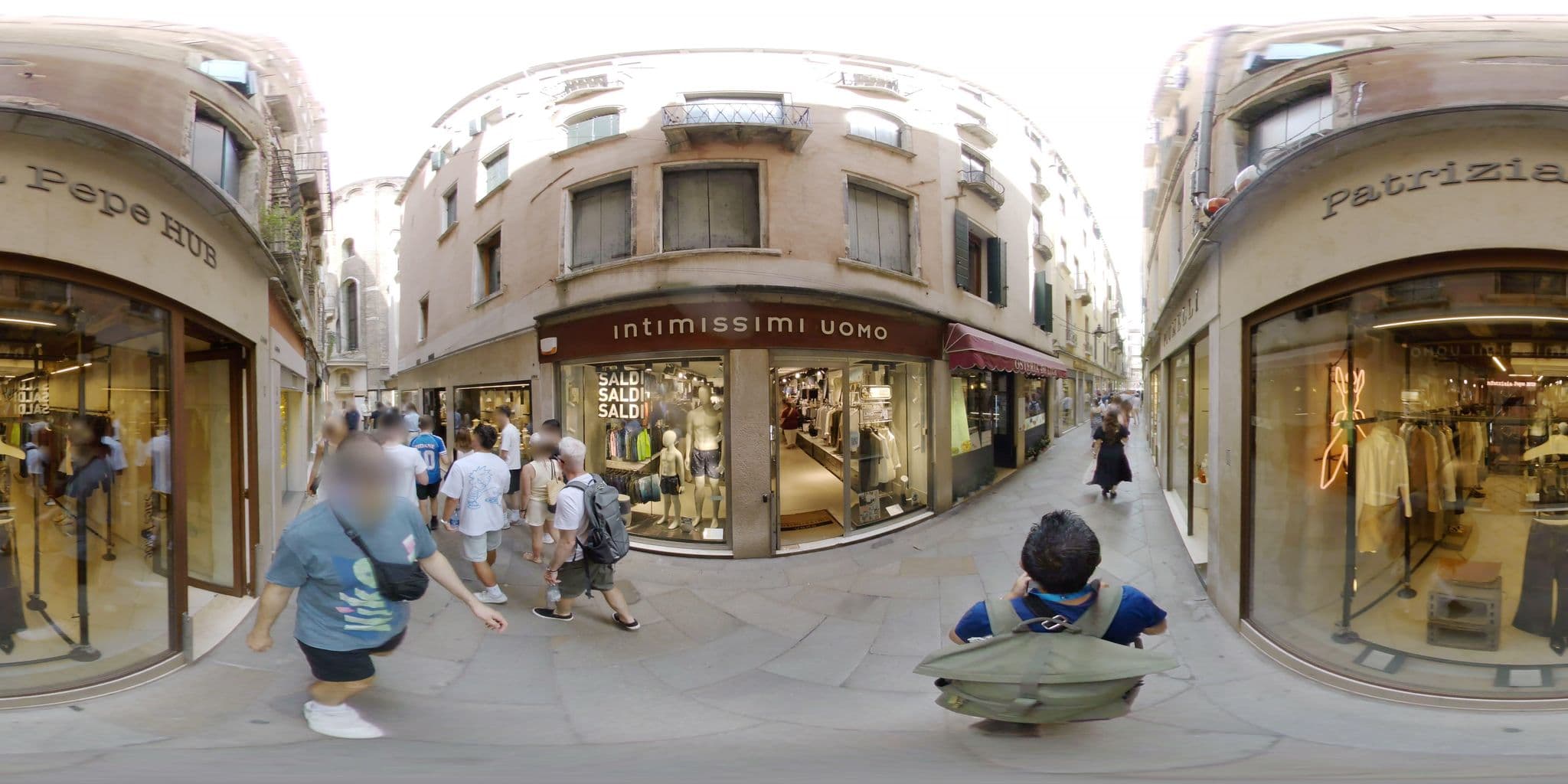 Street view near Hotel Locanda ai Bareteri, Venice — © mapconcierge (CC BY-SA · Mapillary)