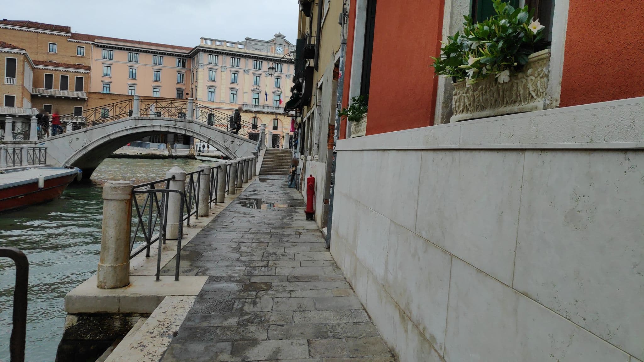 Street view near Hotel Canal, Venice