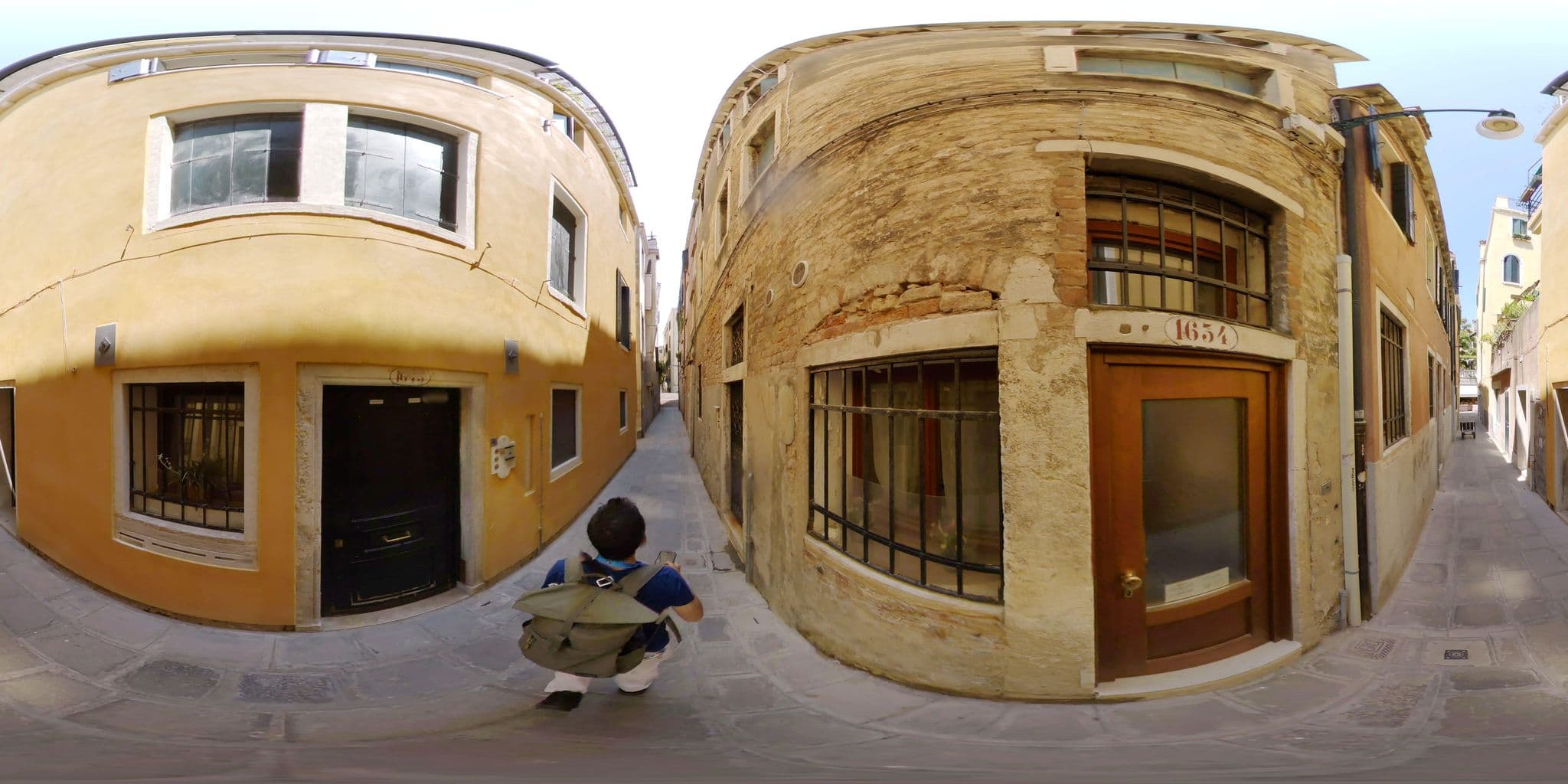 Street view near Hotel Aquarius, Venice