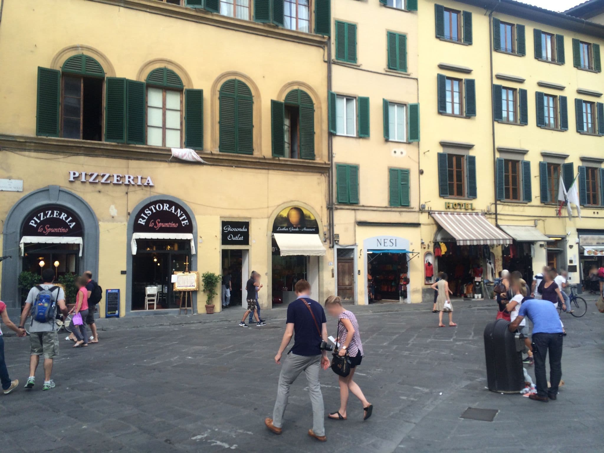 Street view near Hotel Corte dei Medici, Florence
