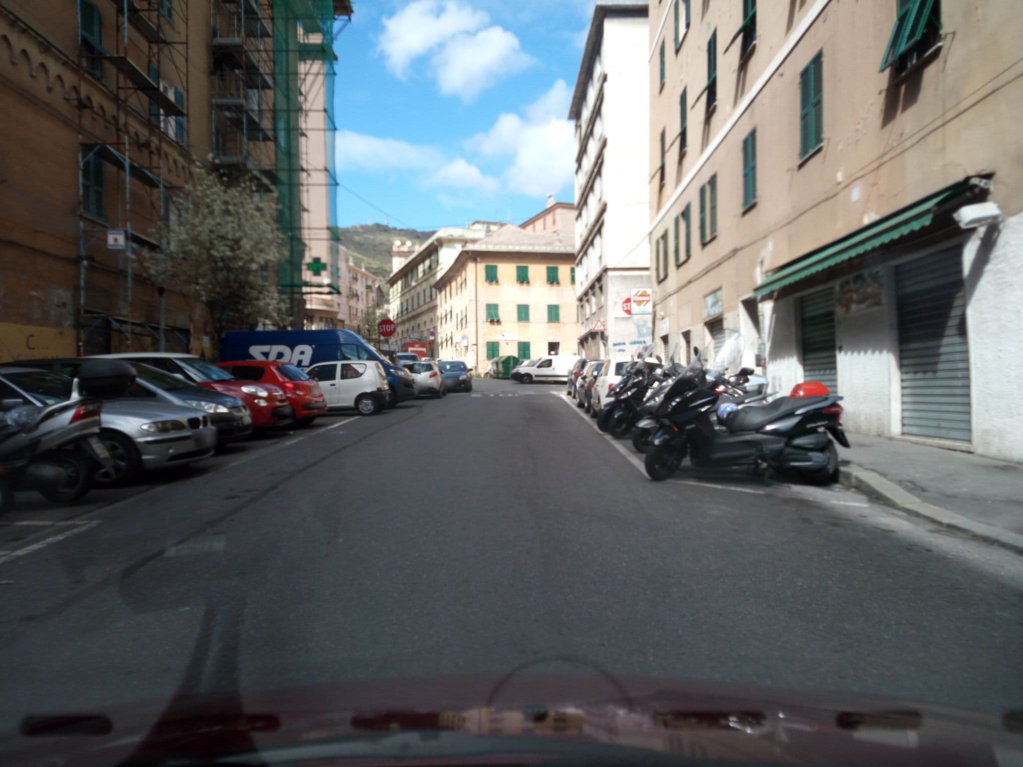 Street view near Inter-Viam, Genoa
