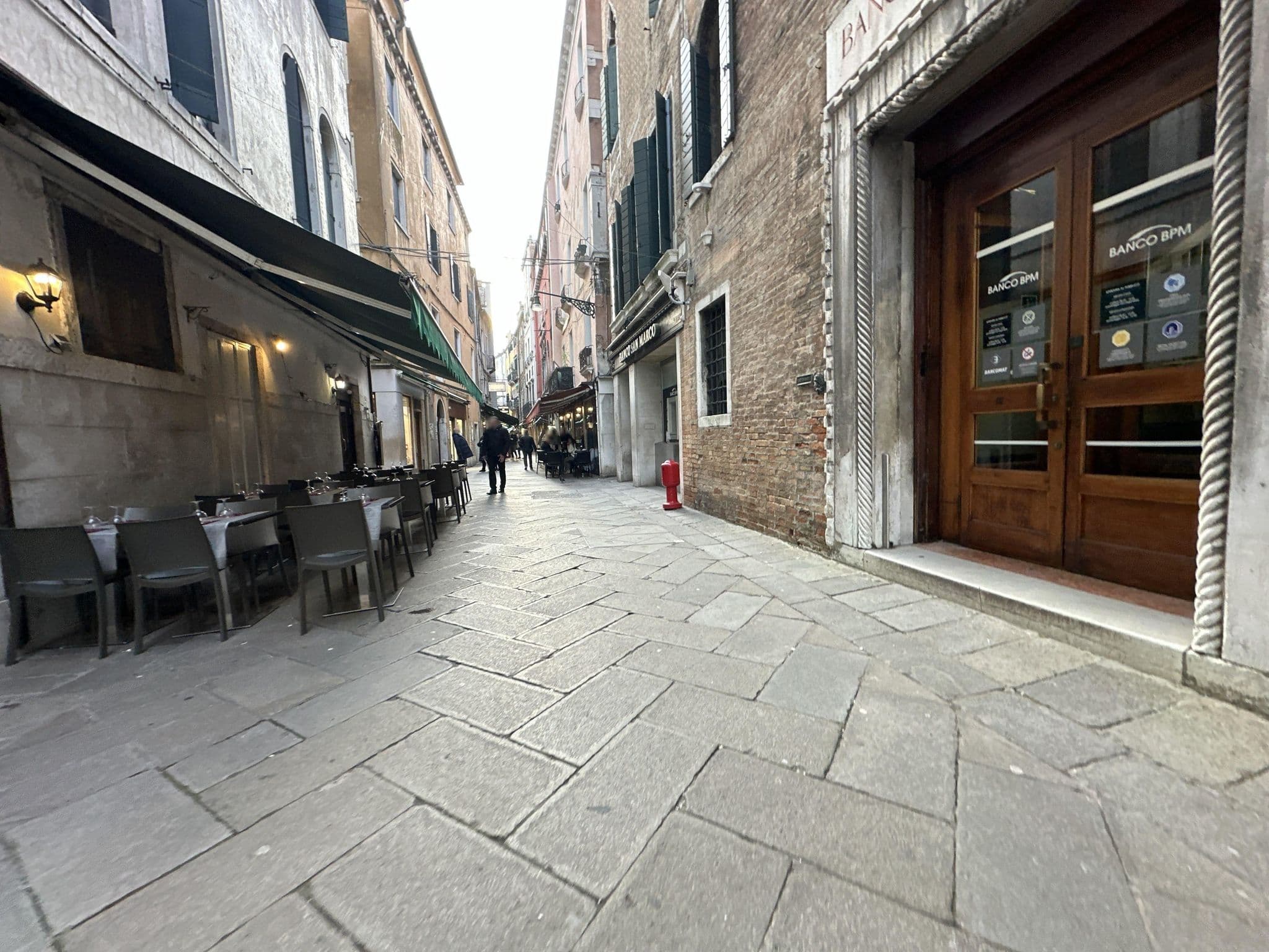 Street view near Donà Palace, Venice