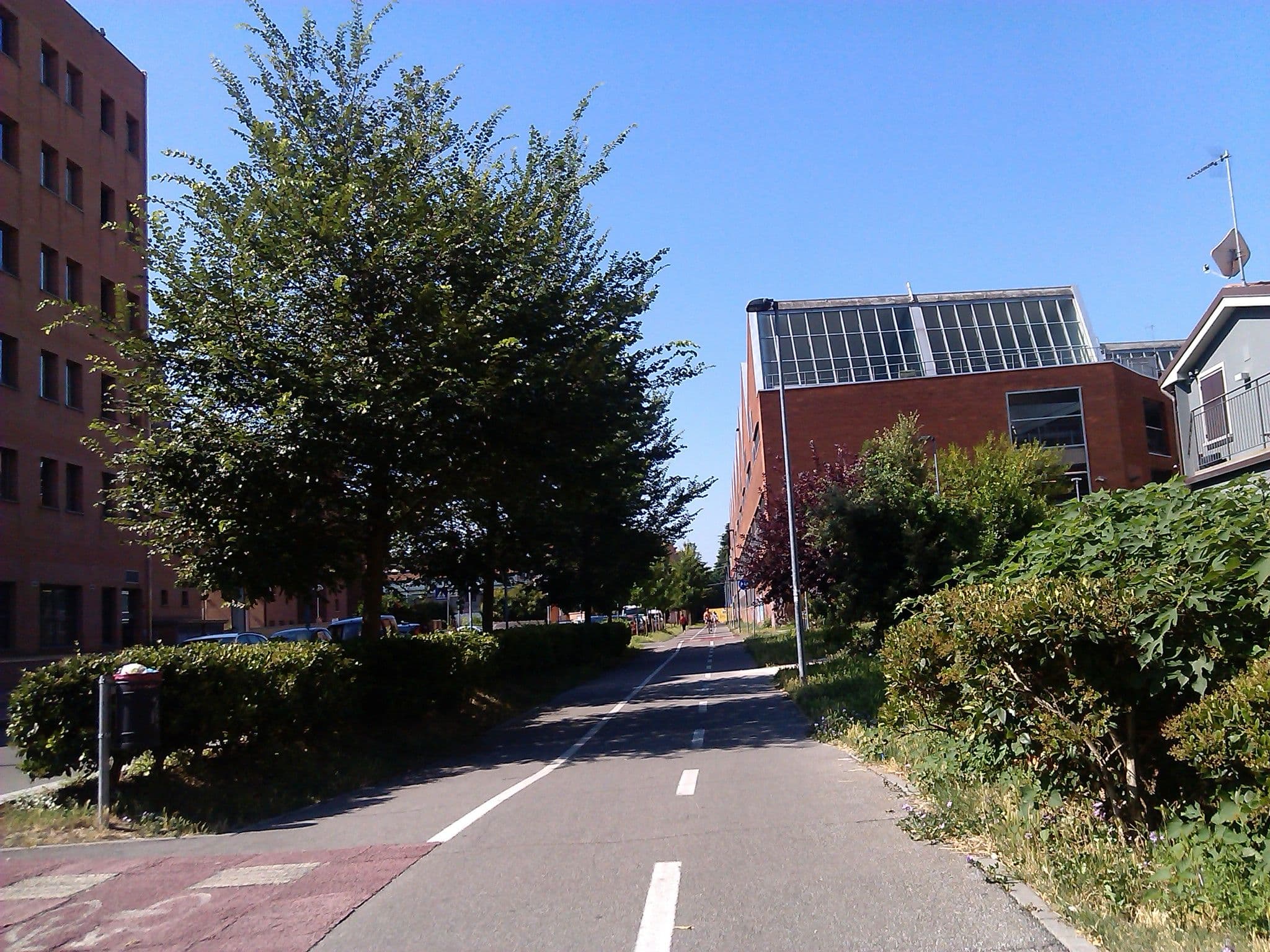 Street view near Savhotel, Bologna