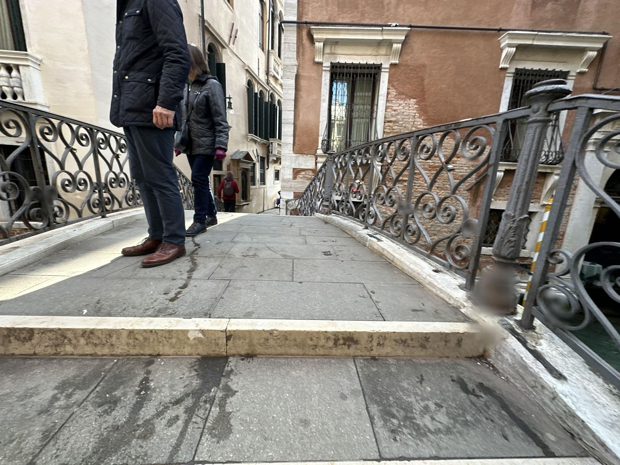 Street view near Ruzzini Palace, Venice