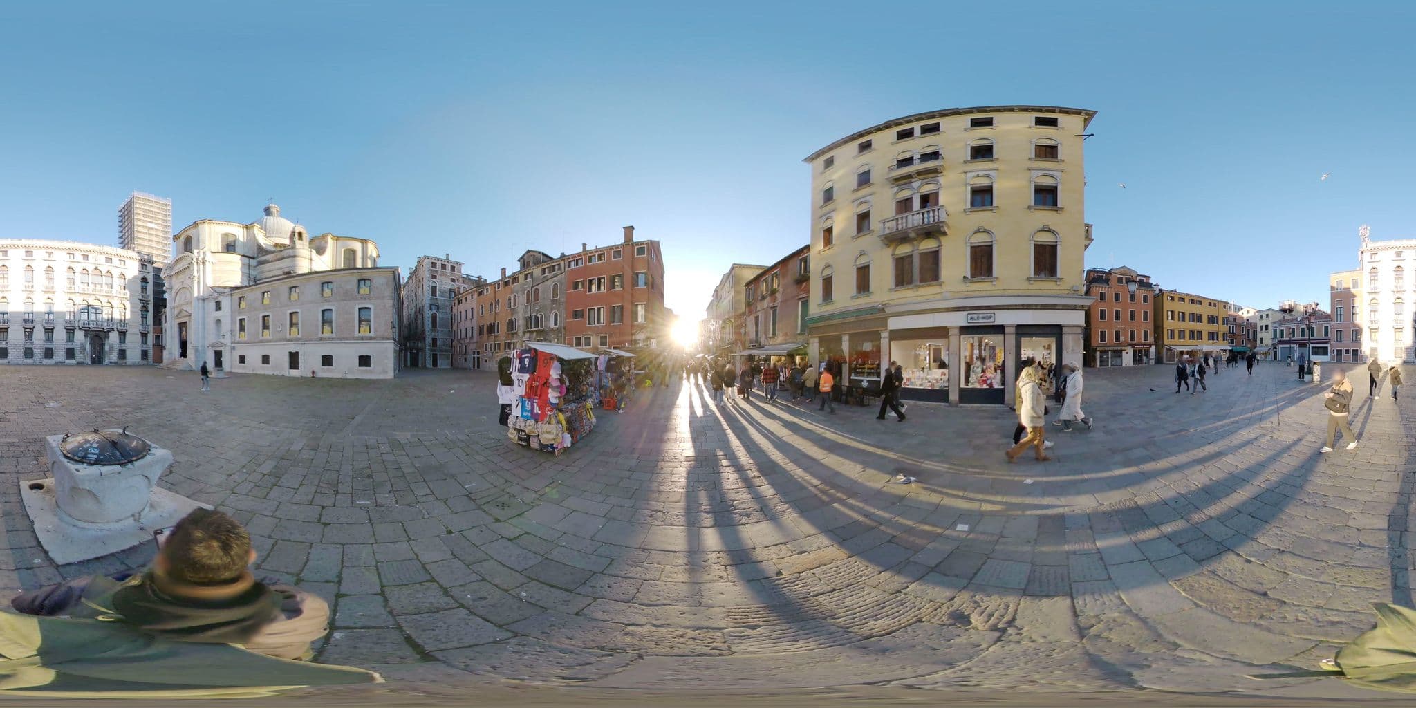 Street view near Hotel San Geremia, Venice