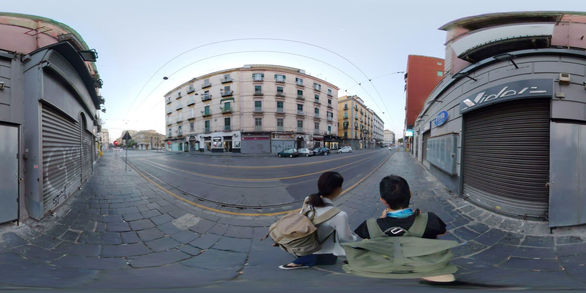 Street view near Hotel Casanova, San Lorenzo — © mapconcierge (CC BY-SA · Mapillary)