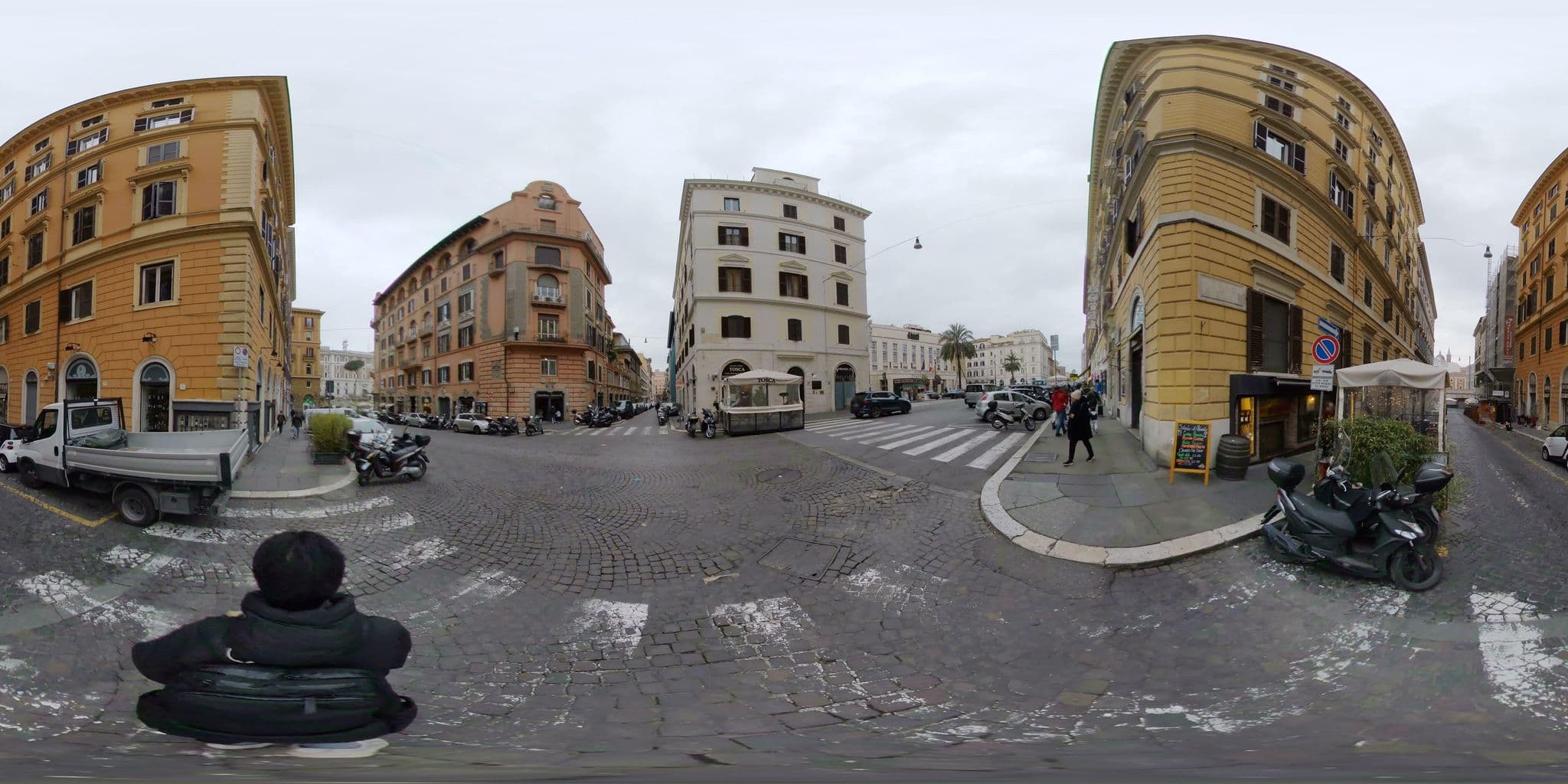 Street view near Hotel Sonya, Monti — © akiyoshiii213 (CC BY-SA · Mapillary)