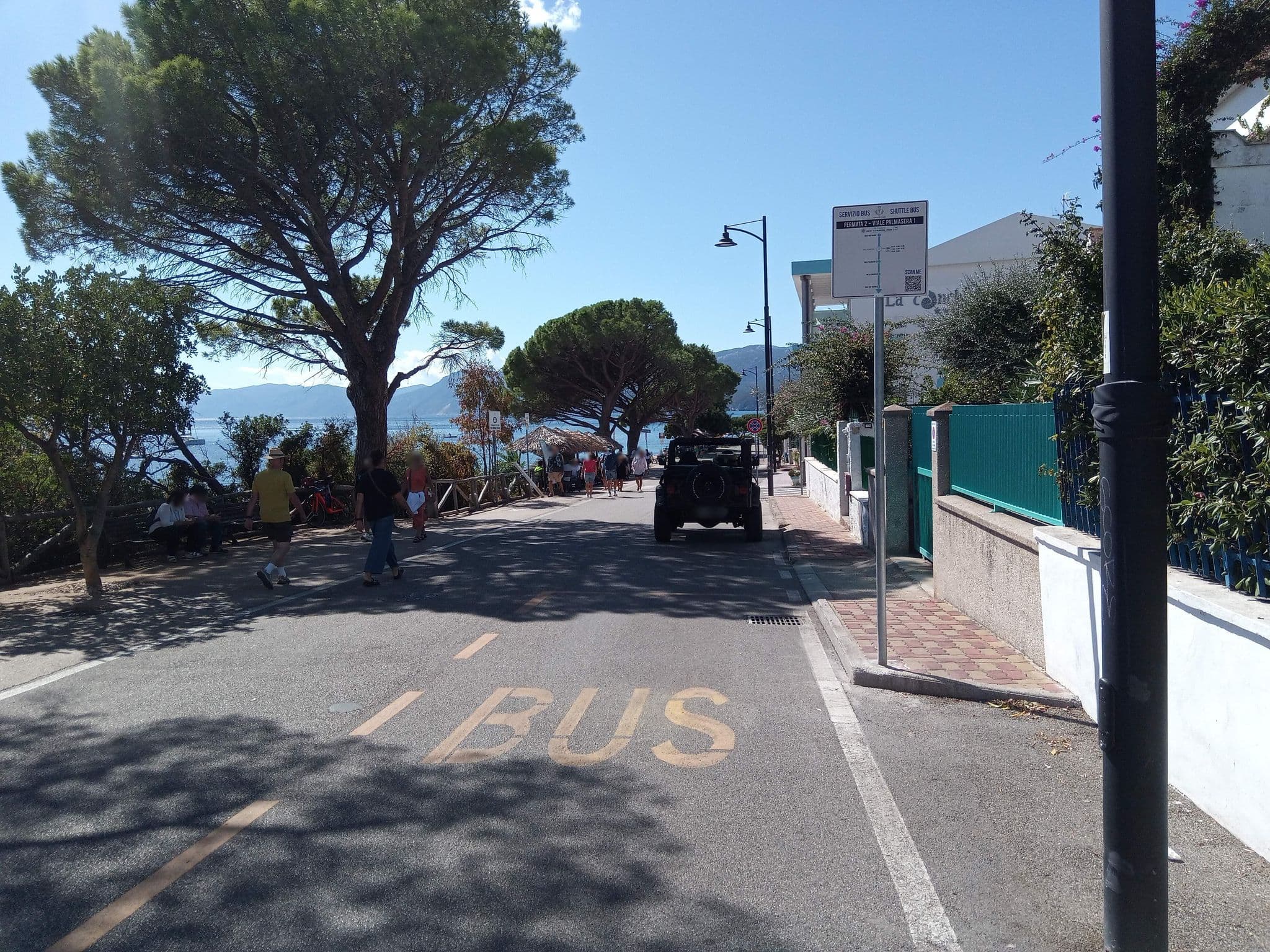 Street view near La Conchiglia, Cala Gonone — © ws1709 (CC BY-SA · Mapillary)