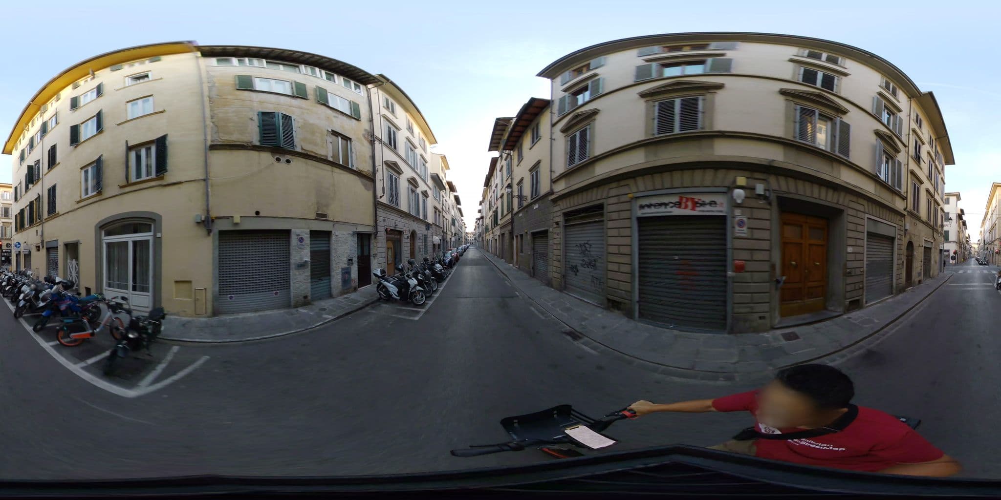 Street view near Tourist House Liberty, Florence