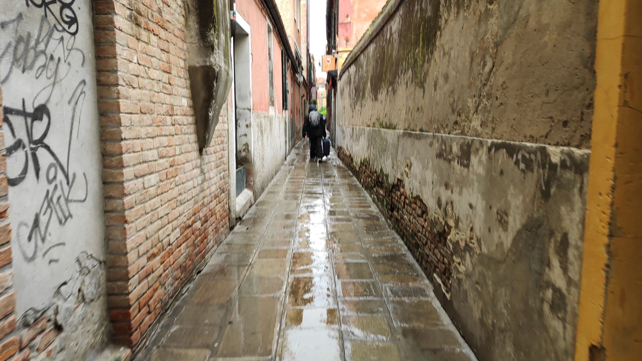 Street view near Hotel Moderno, Venice