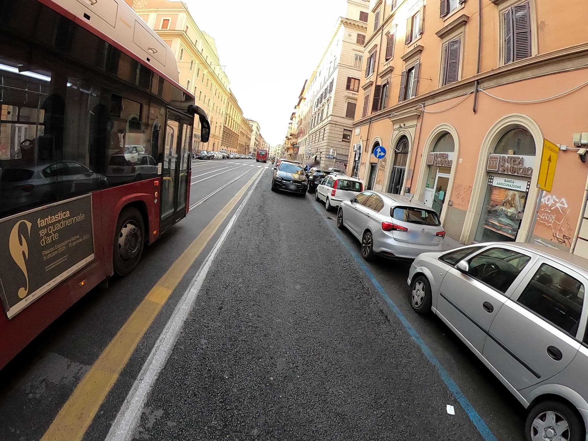 Street view near Alessandro Downtown Hostel, Monti