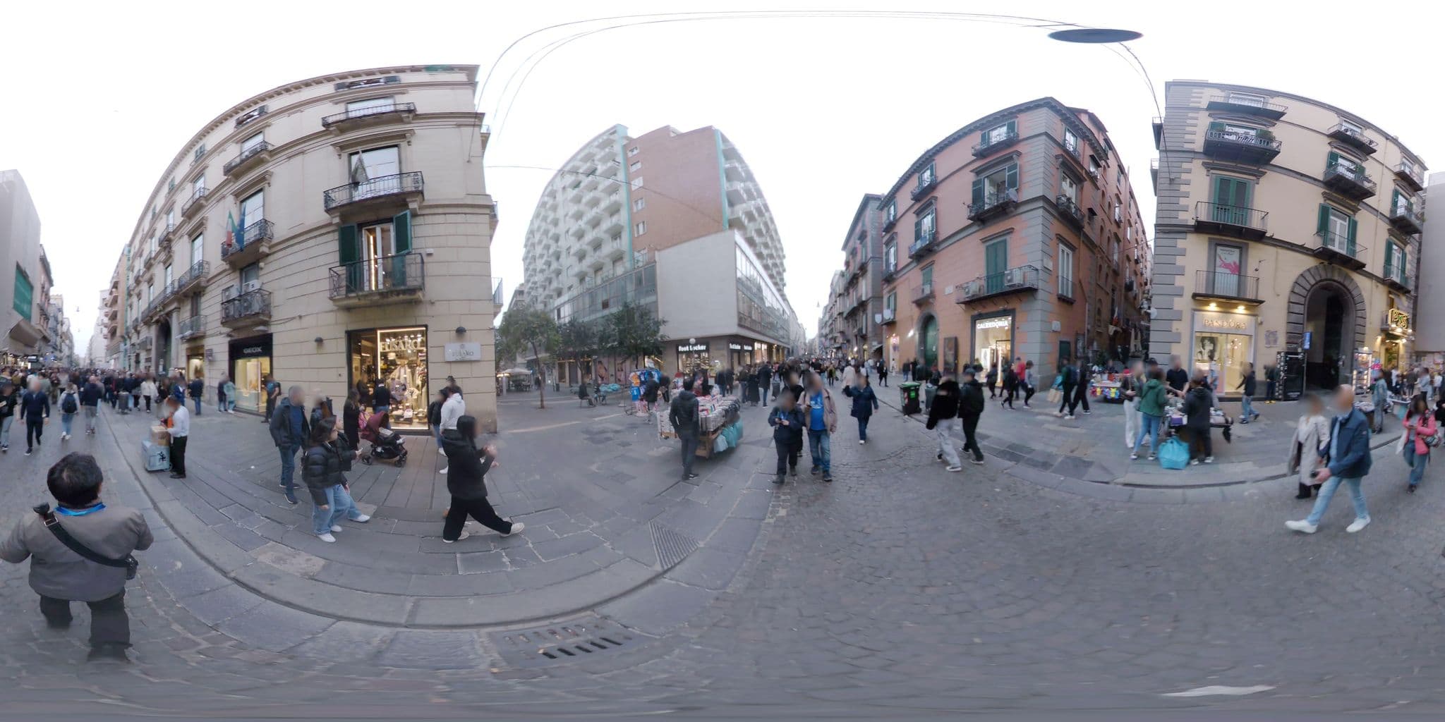 Street view near B&B Toledo Station, Montecalvario — © mapconcierge (CC BY-SA · Mapillary)