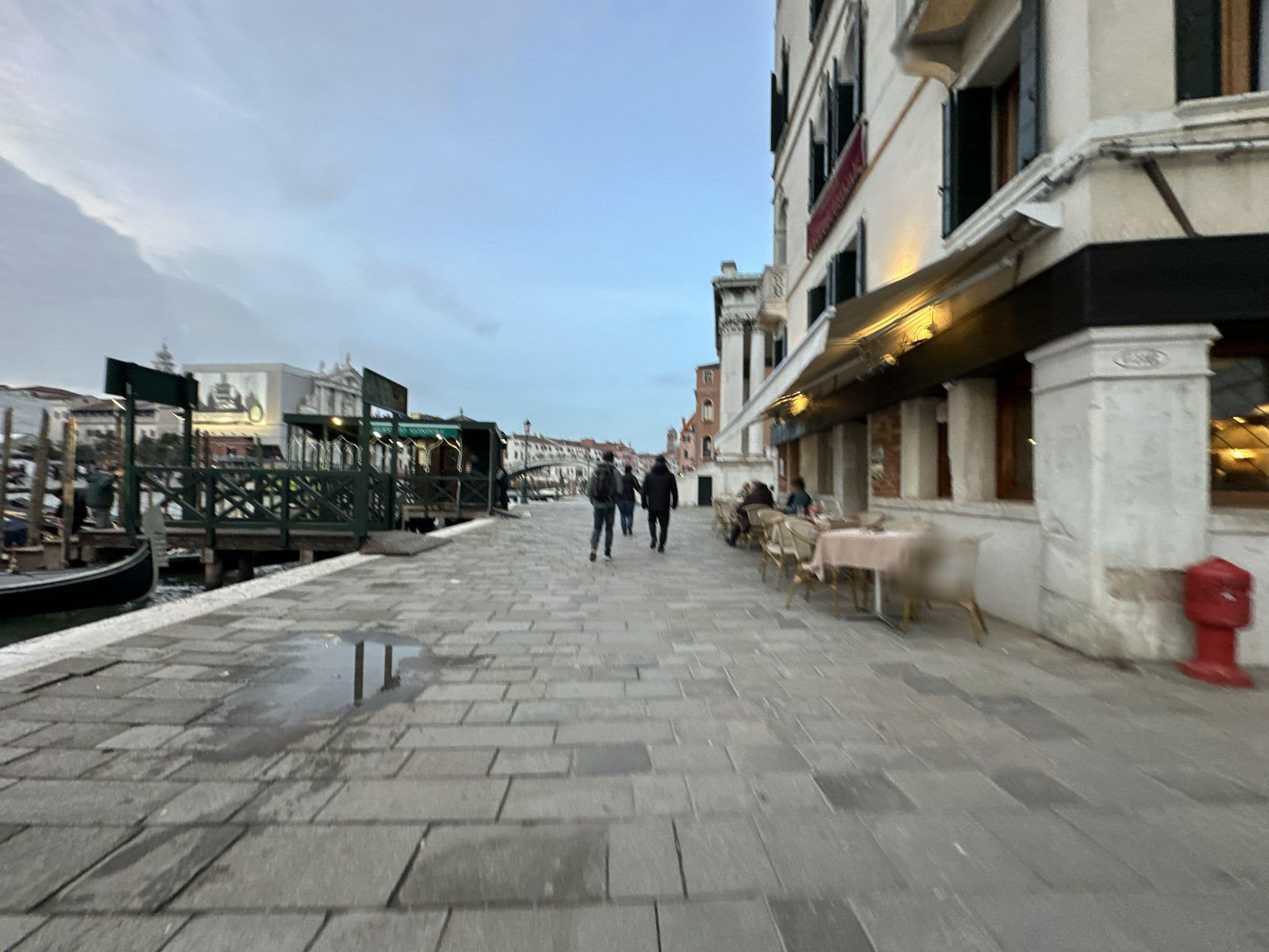 Street view near Hotel Antiche Figure, Venice