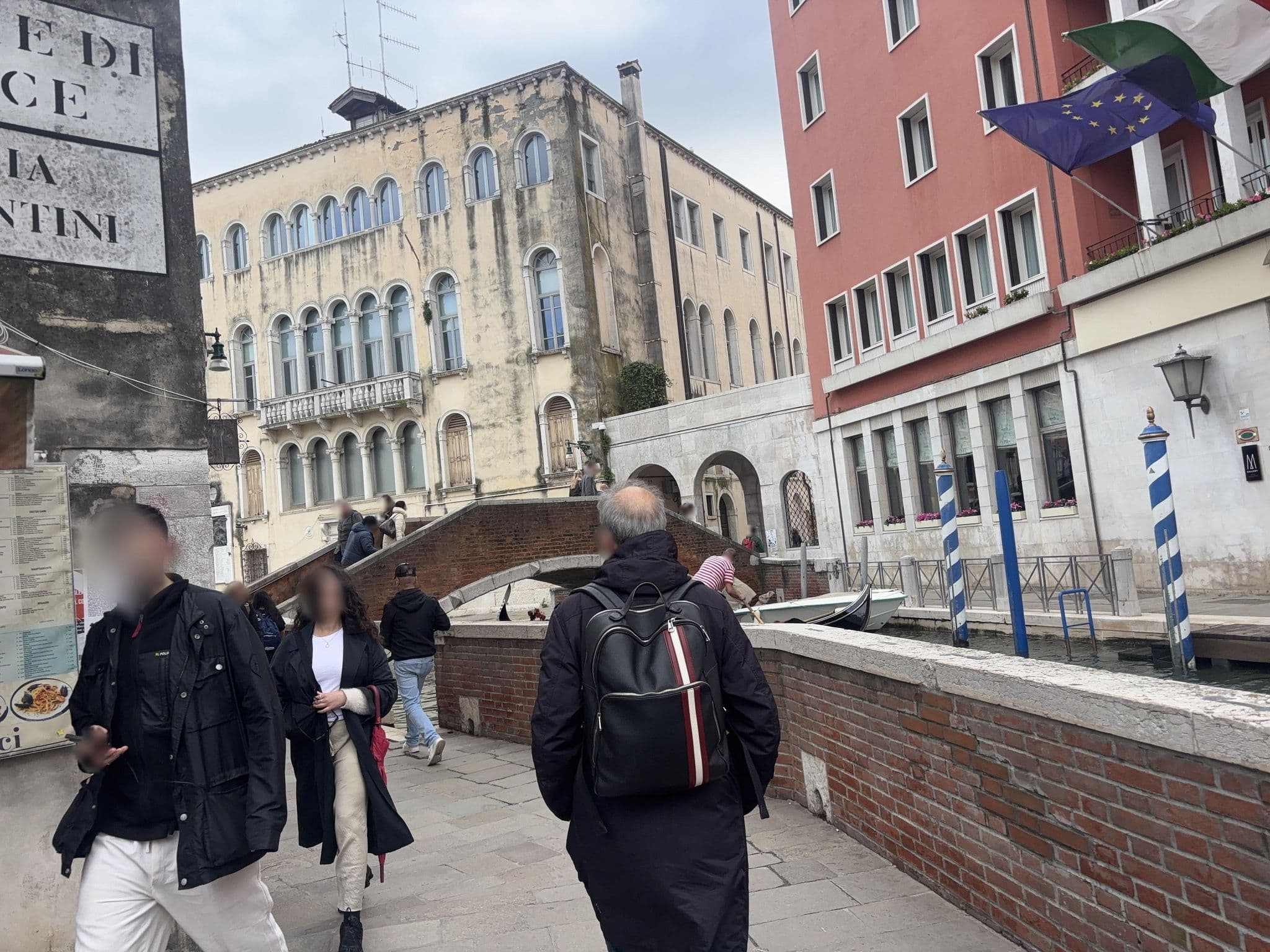Street view near Hotel Papadopoli, Venice