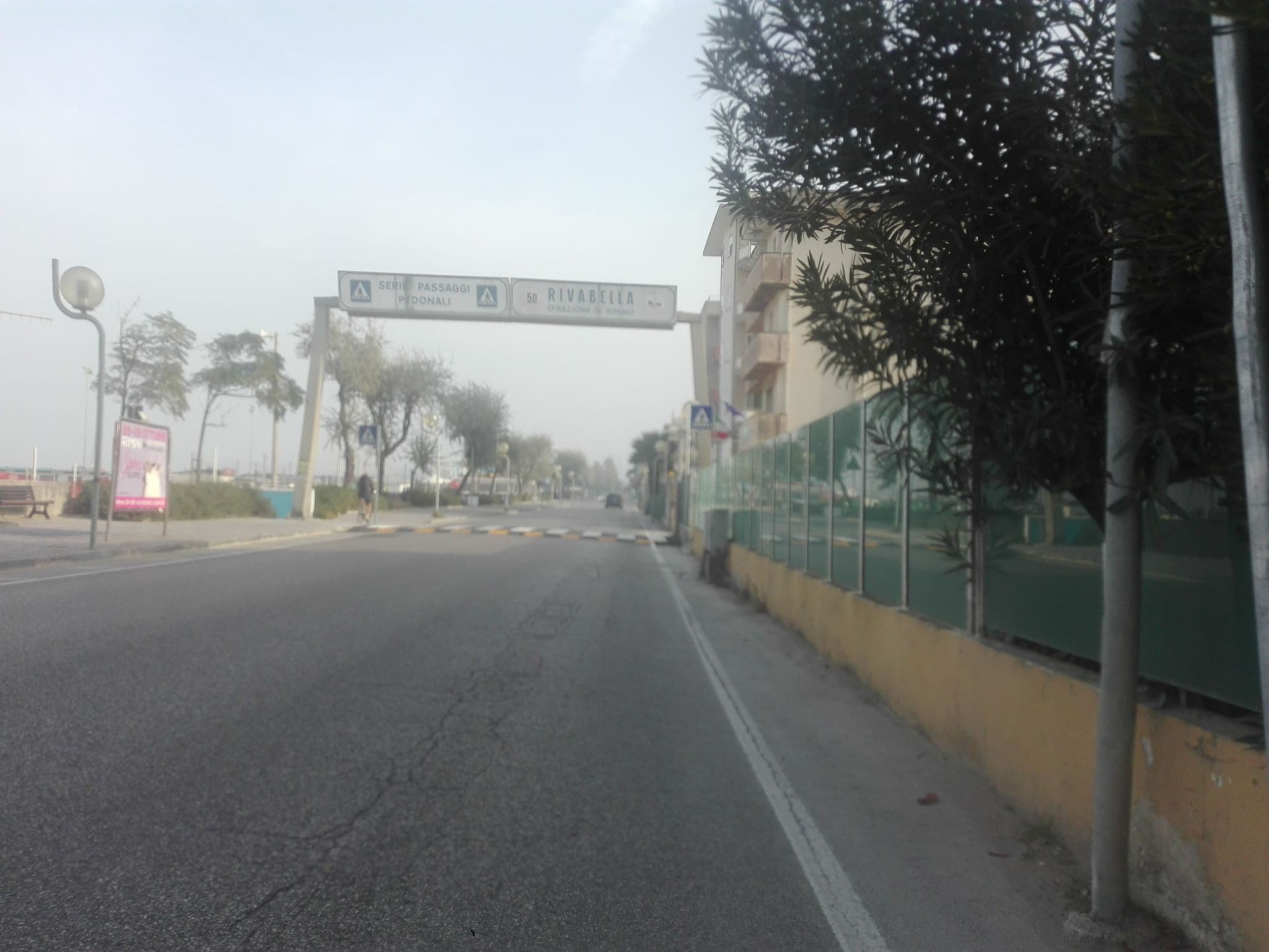 Street view near Crown, Rimini
