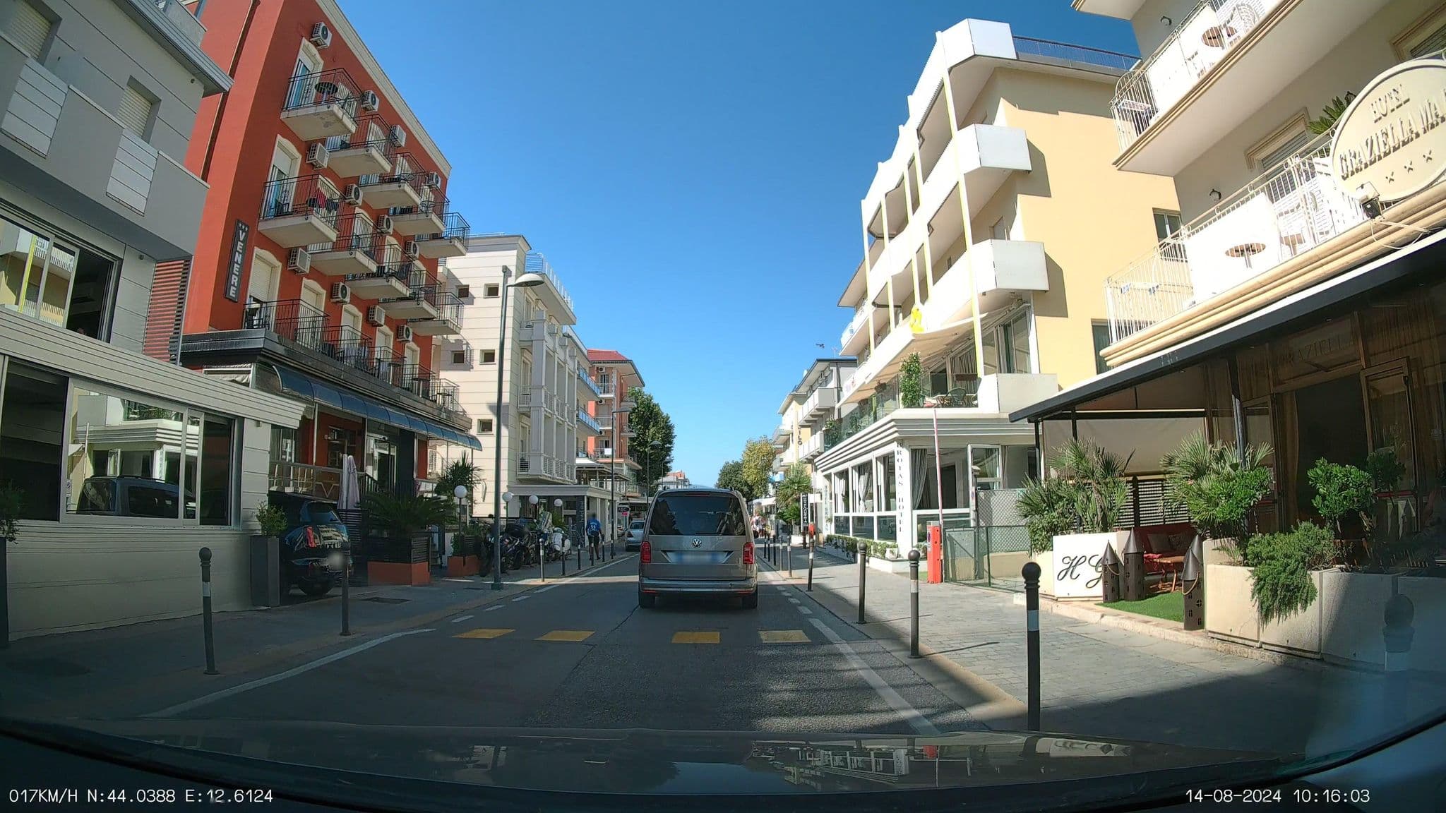 Street view near Romina, Rimini