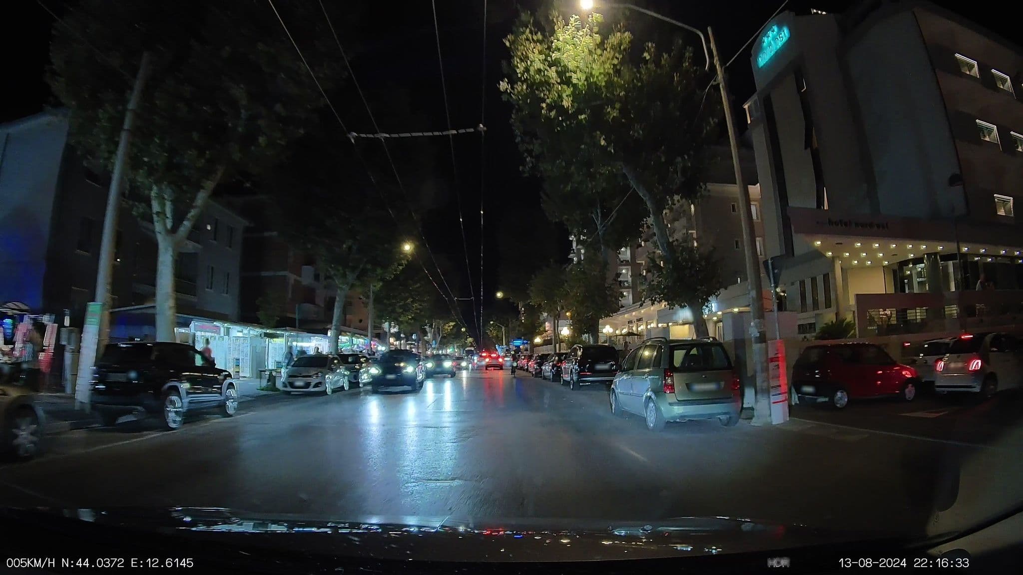 Street view near Nord Est, Rimini