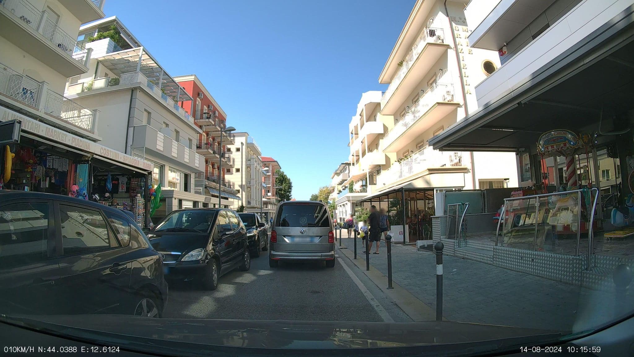 Street view near Graziella Mare, Rimini
