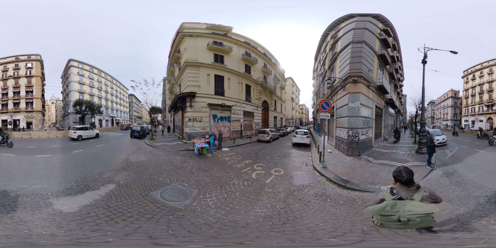 Street view near La Fontanina Suites, Porto — © mapconcierge (CC BY-SA · Mapillary)