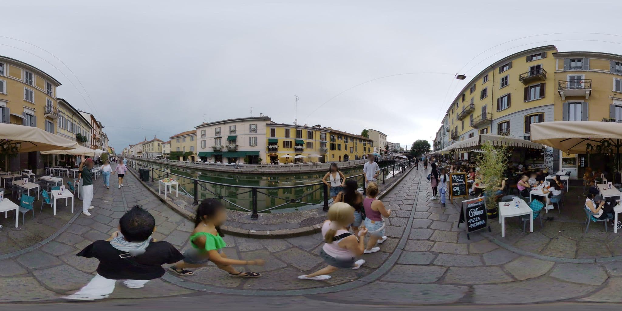 Street view near Maison Borella, Milan — © mapconcierge (CC BY-SA · Mapillary)