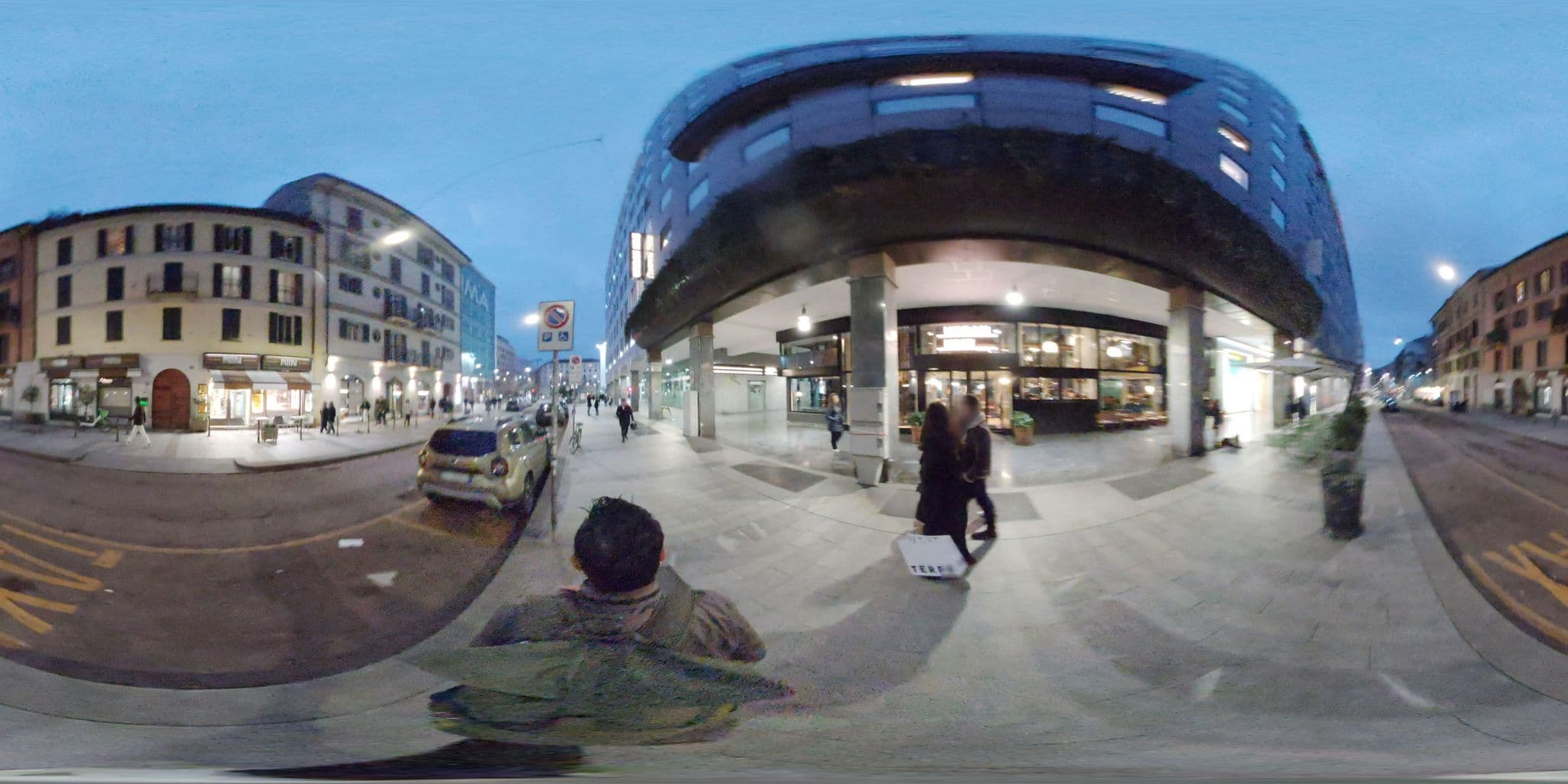 Street view near Urban Hive, Brera