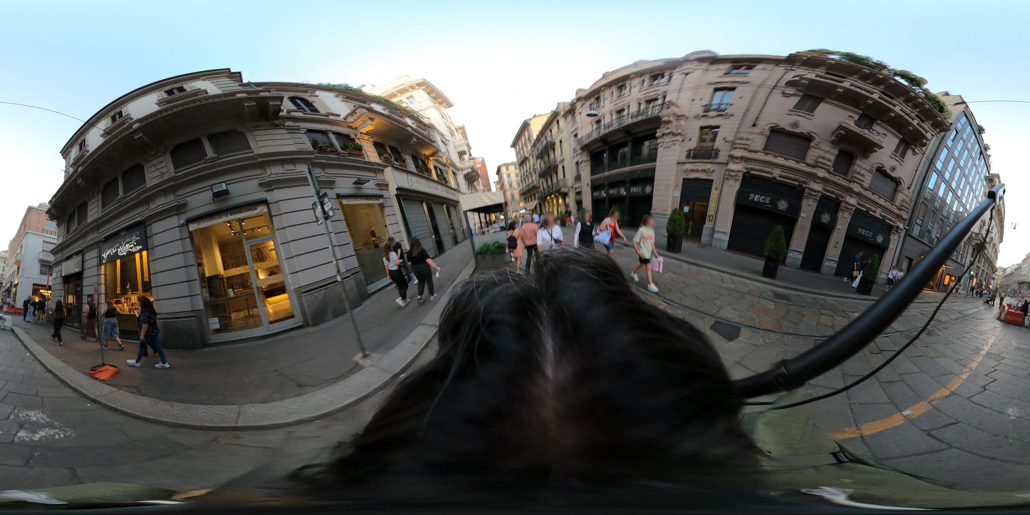 Street view near Hotel Spadari al Duomo, Milan