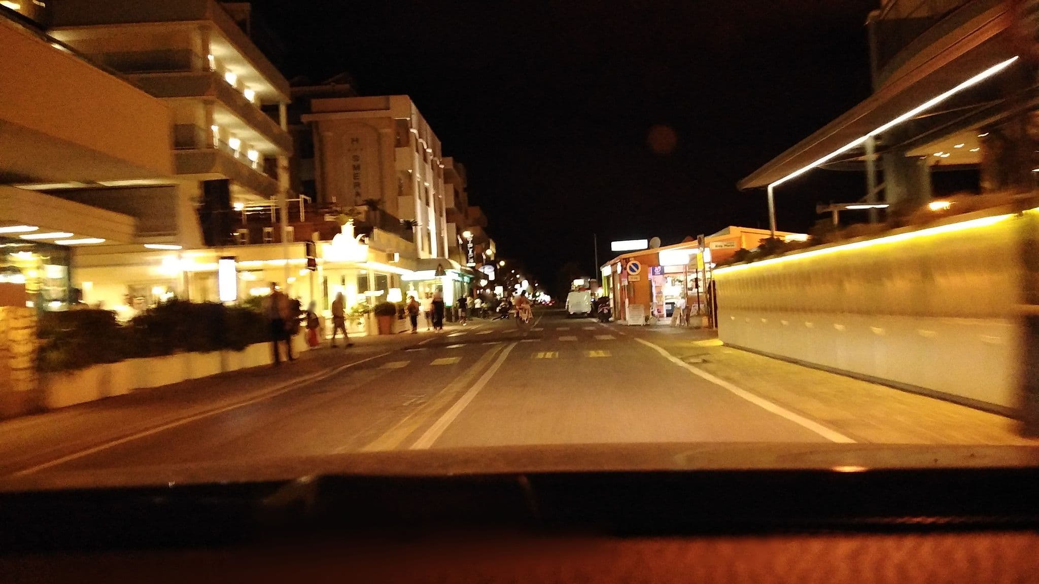 Street view near Hotel K2, Bellaria-Igea Marina