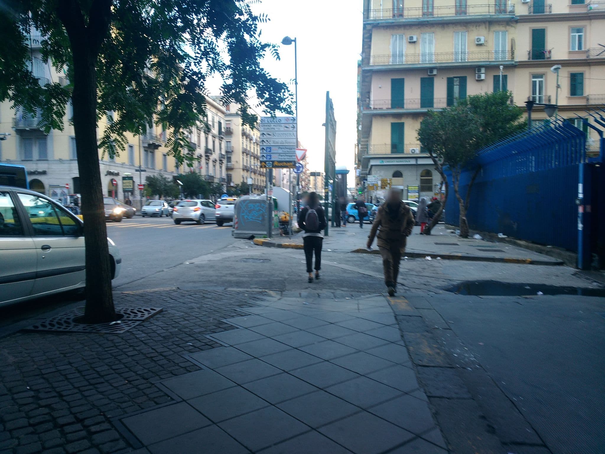 Street view near Hotel Mignon, Naples — © leonardoa (CC BY-SA · Mapillary)