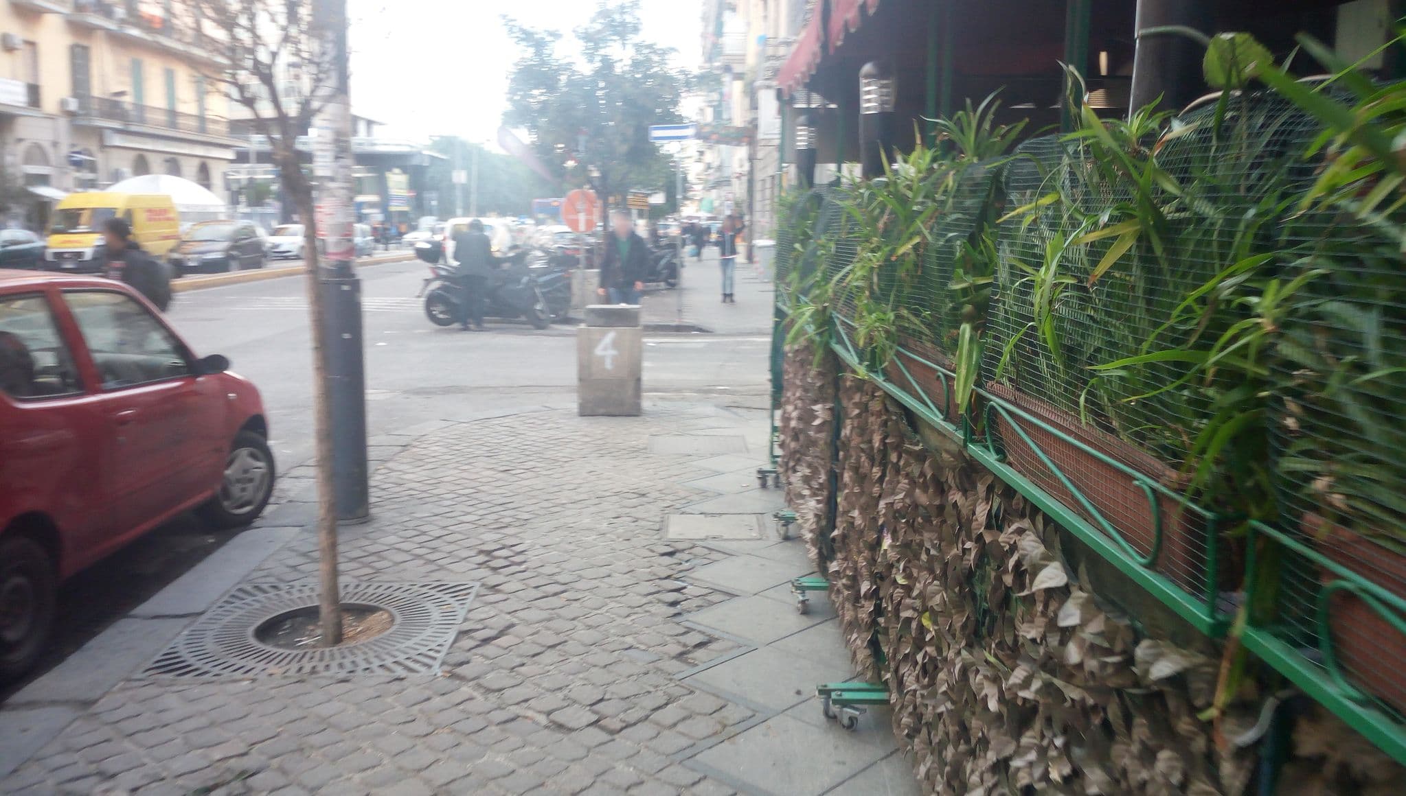 Street view near Hotel Viola, Naples — © davidemorale (CC BY-SA · Mapillary)