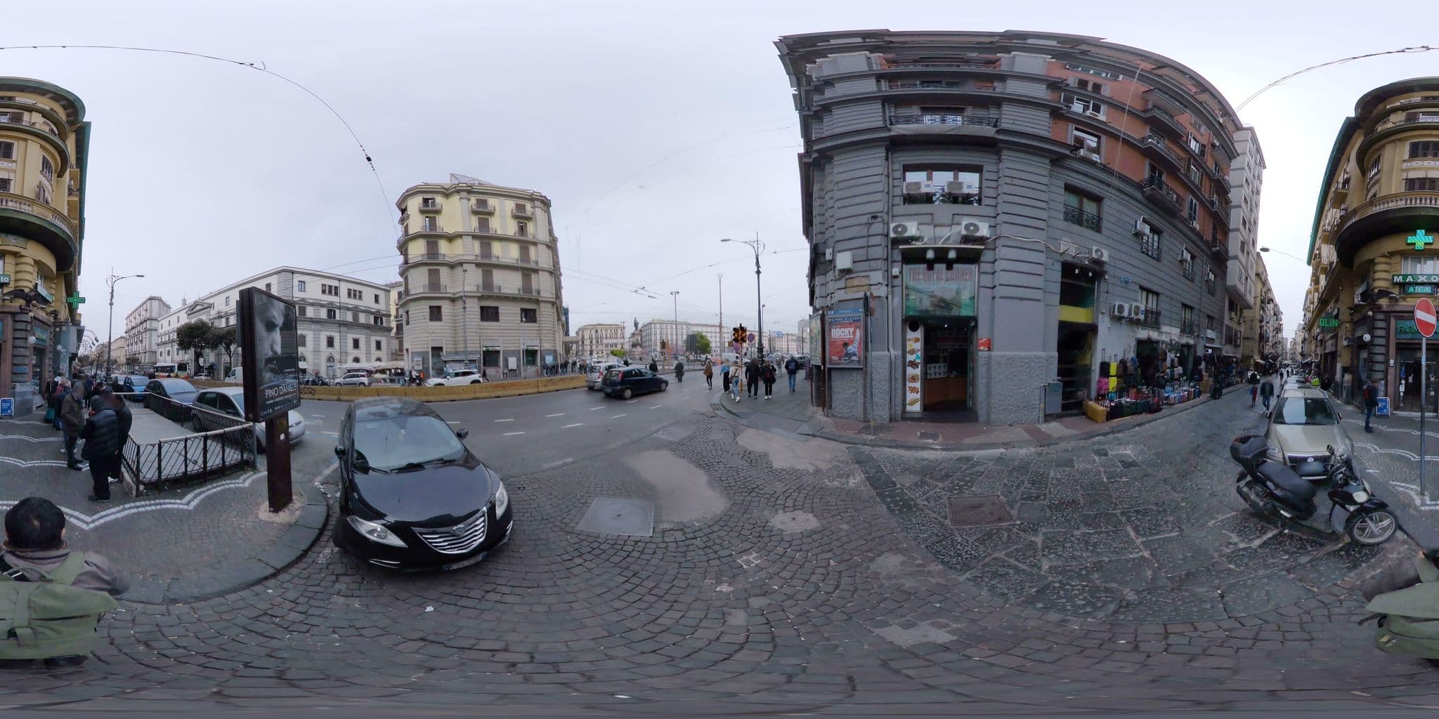 Street view near B&B Il Golfo, Naples — © mapconcierge (CC BY-SA · Mapillary)
