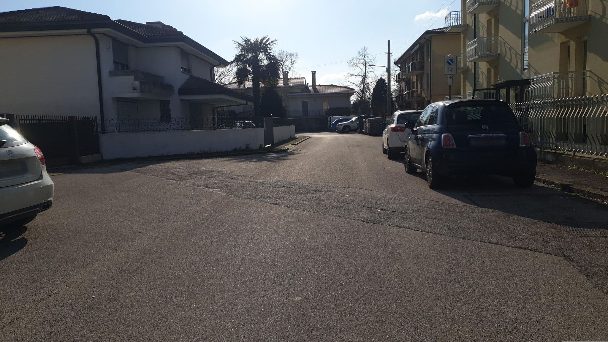 Street view near Ostello Casa Cilla Paolo VI, Padua — © voschix (CC BY-SA · Mapillary)