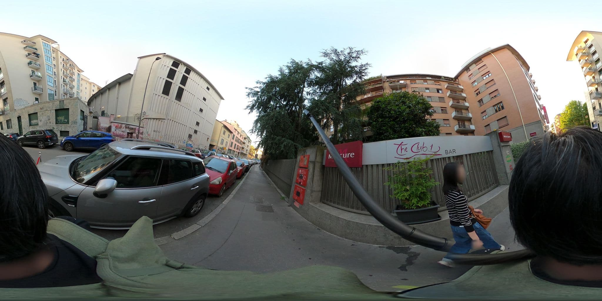 Street view near Mercure Milano Solari, Milan