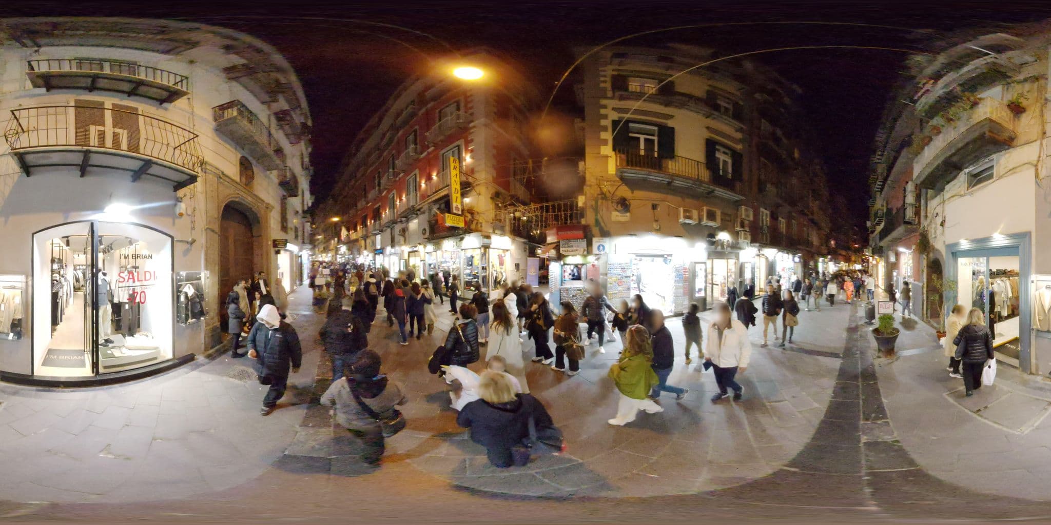 Street view near Chiaia Hotel de Charme, San Ferdinando — © mapconcierge (CC BY-SA · Mapillary)