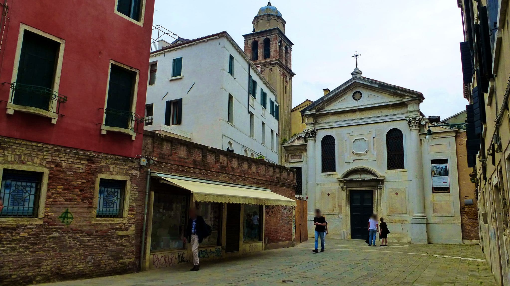 Street view near Hotel ai Due Fanali, Venice