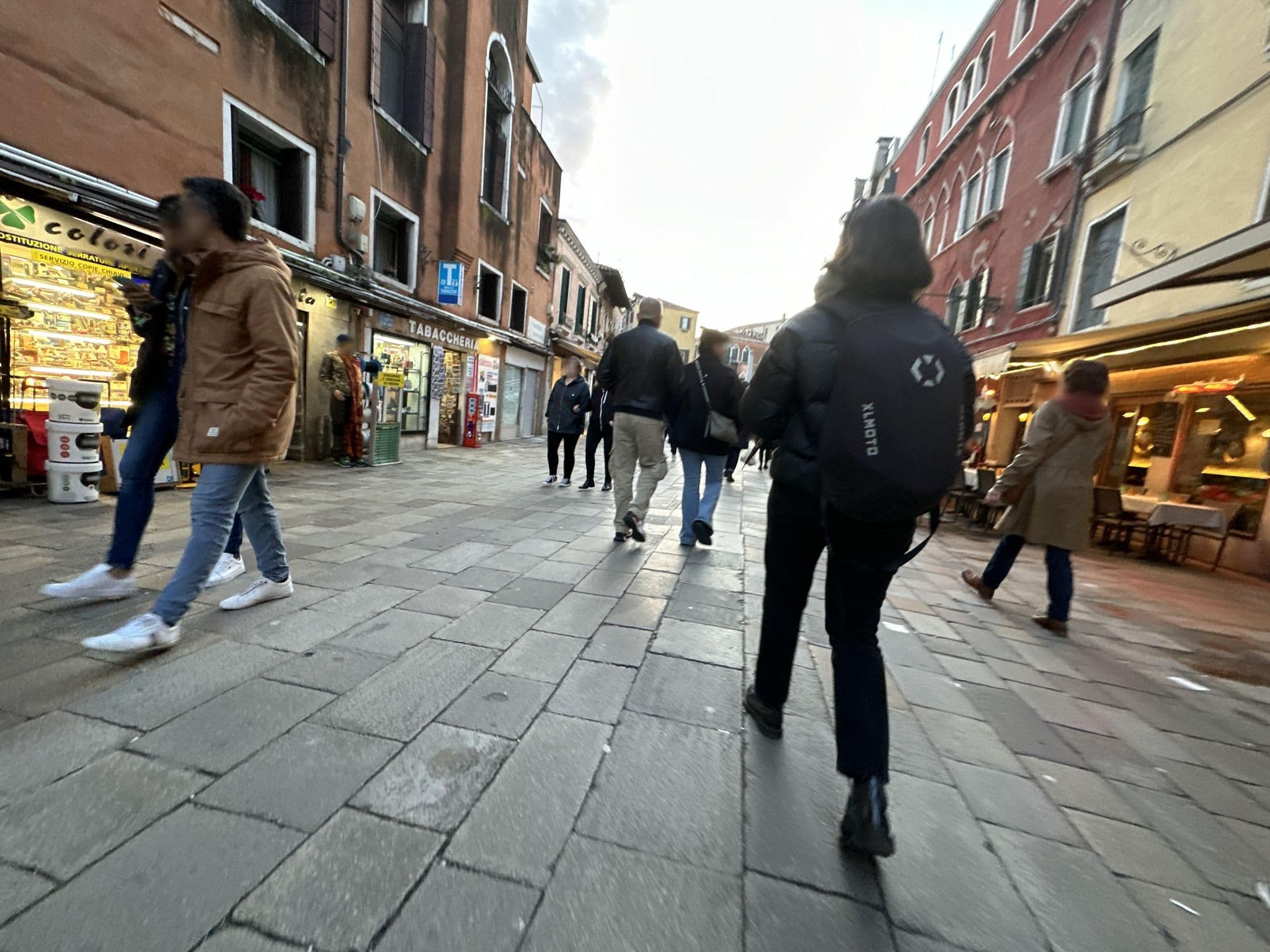 Street view near Hotel Arcadia, Venice