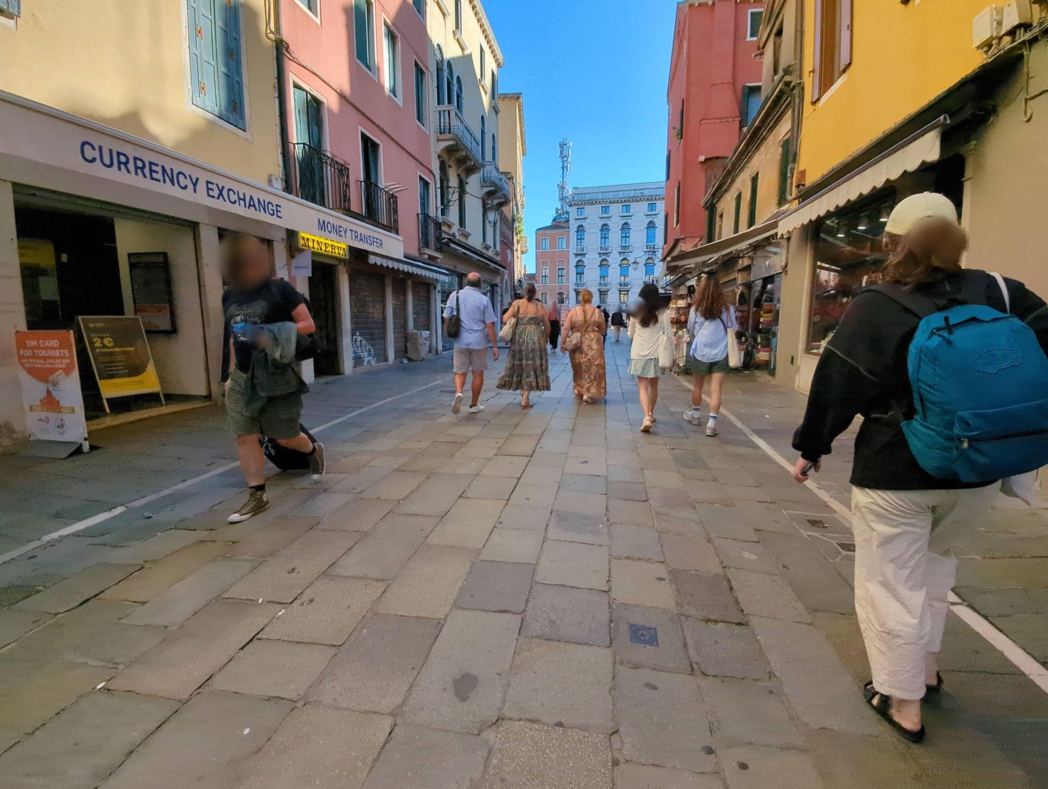 Street view near Hotel Amadeus, Venice — © andreadfc (CC BY-SA · Mapillary)