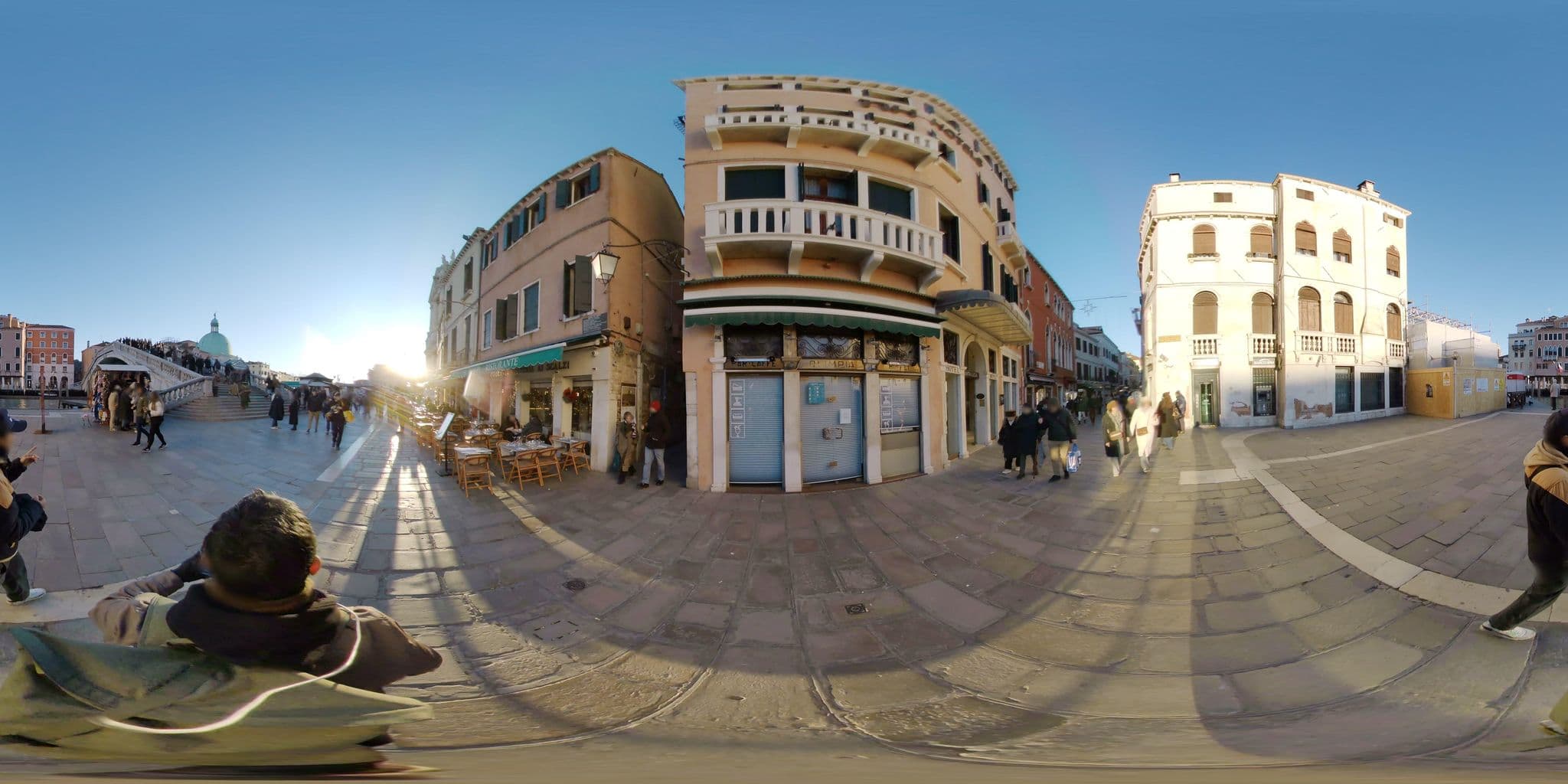 Street view near NH Hotel, Venice
