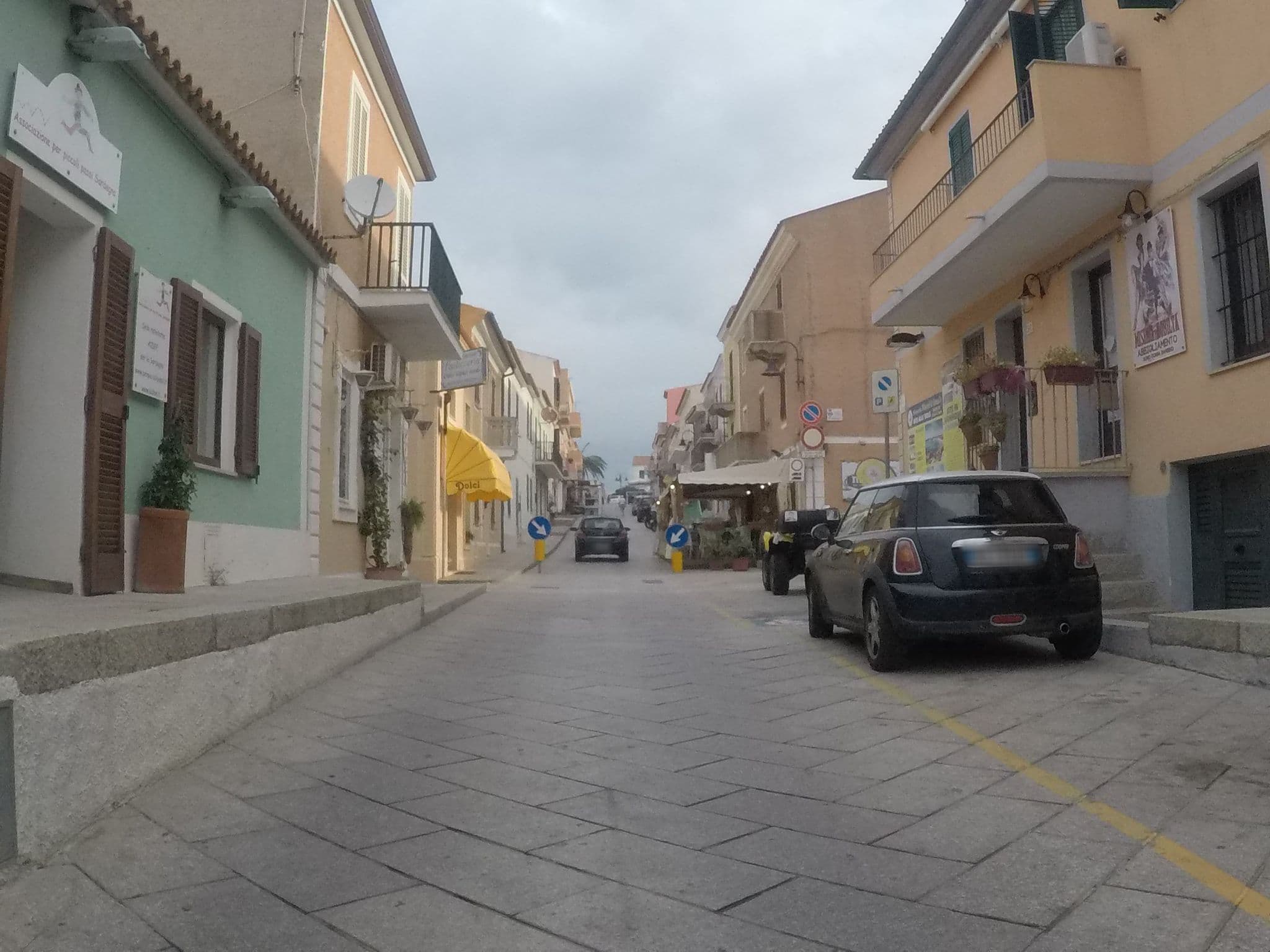 Street view near Hotel Moderno, Santa Teresa Gallura — © kobykarin (CC BY-SA · Mapillary)