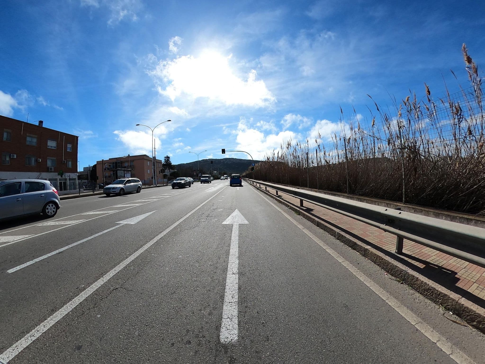 Street view near Hotel Poetto, Cagliari — © joostjakob (CC BY-SA · Mapillary)