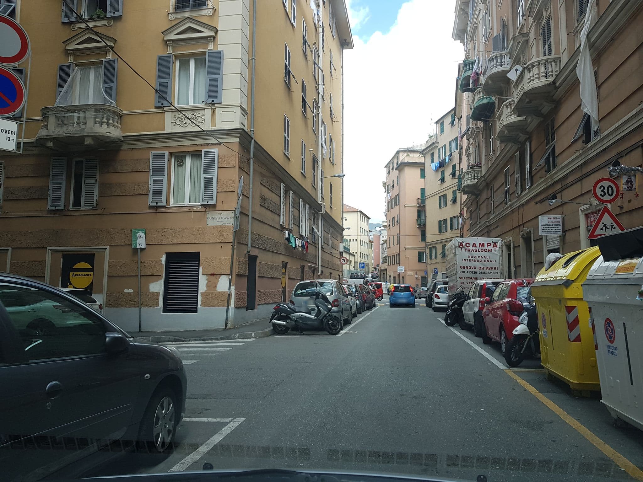Street view near B&B La rosa dei venti, Genoa