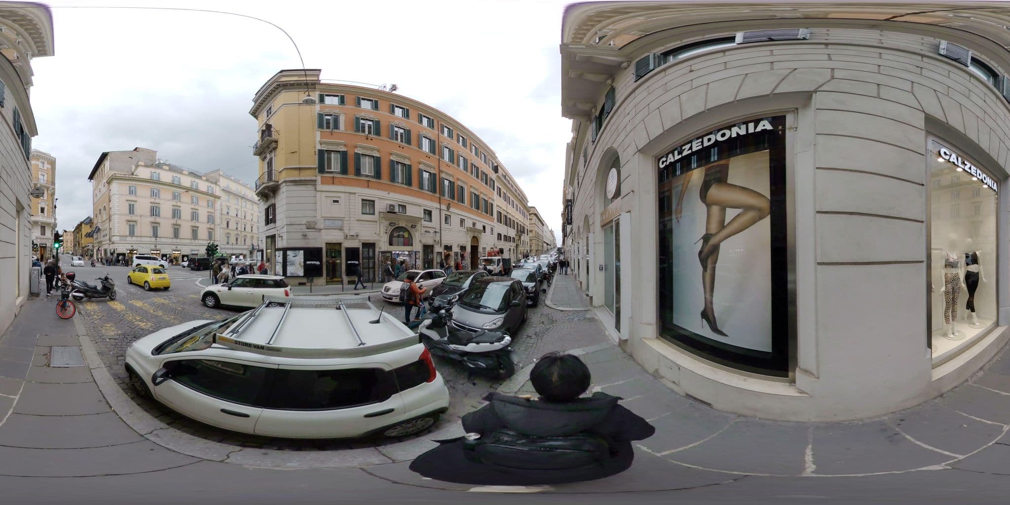 Street view near CC Palace Hotel, Ludovisi — © akiyoshiii213 (CC BY-SA · Mapillary)