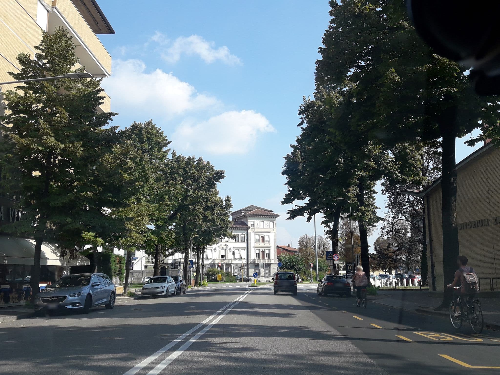 Street view near Due Palme, Udine — © cartophile (CC BY-SA · Mapillary)