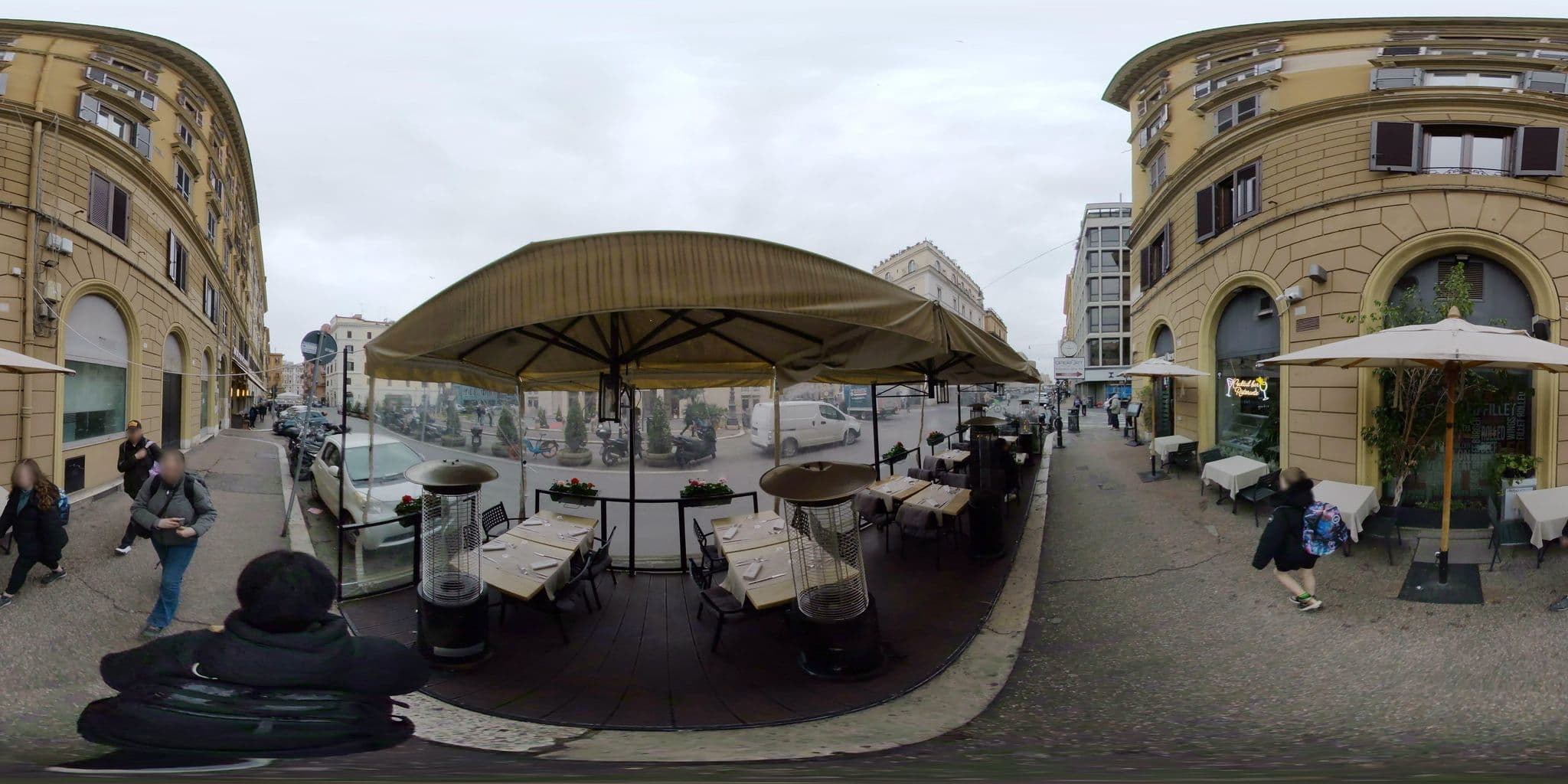 Street view near Al Viminale Hill Inn & Hotel, Monti