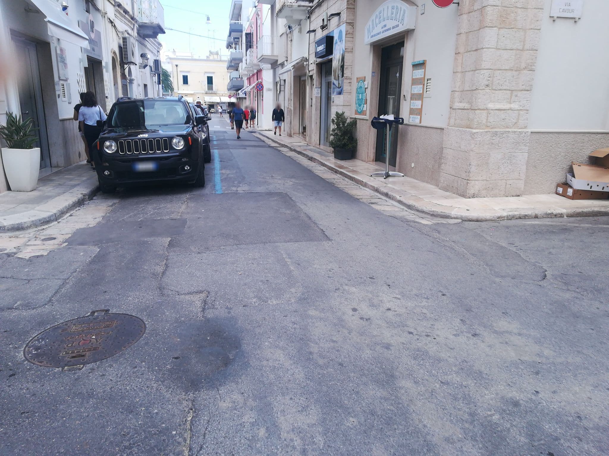 Street view near Casa vacanze Sofia, Polignano a Mare — © jeawrong (CC BY-SA · Mapillary)
