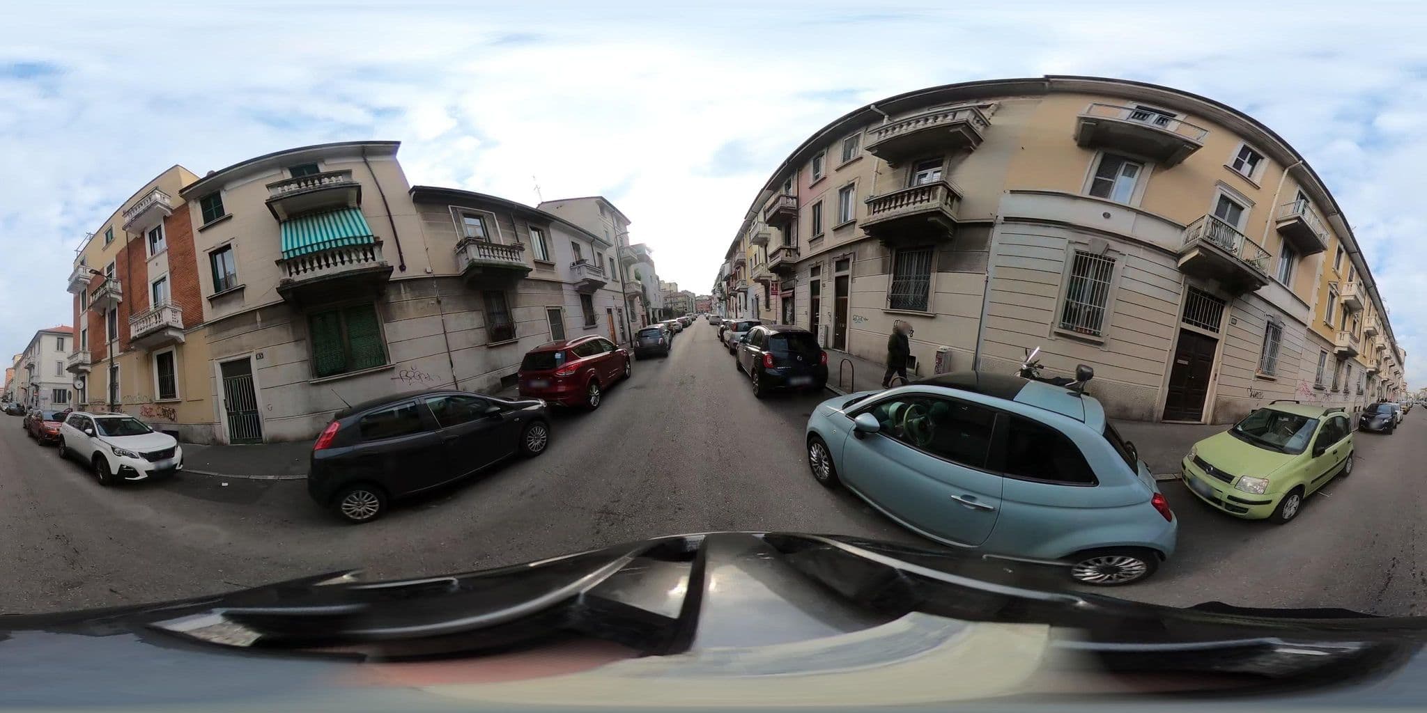 Street view near Hotel VIlla Cheta, Chinatown — © jacopofar (CC BY-SA · Mapillary)