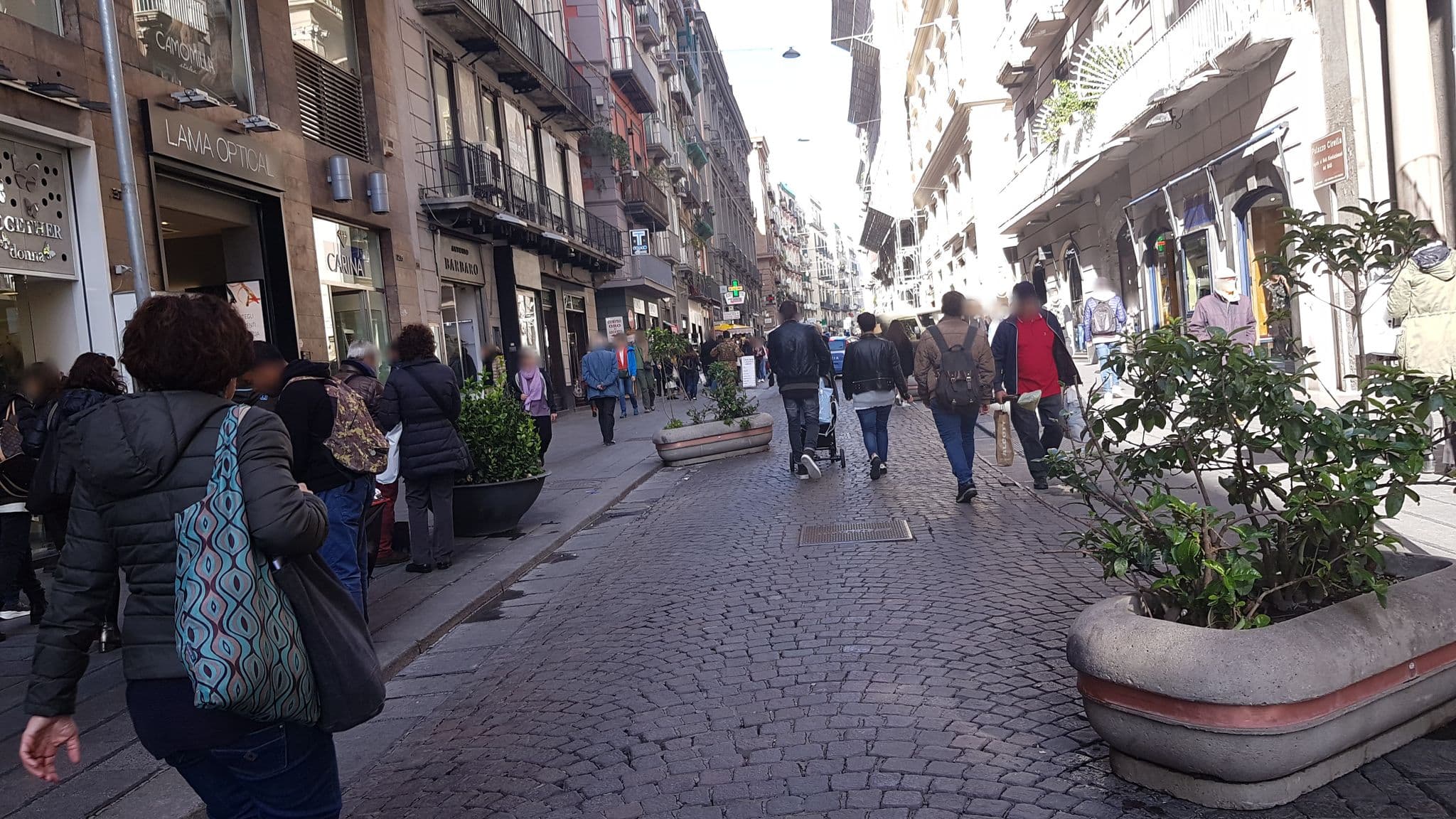 Street view near B&B Al San Carlo, San Ferdinando — © 0122000022 (CC BY-SA · Mapillary)