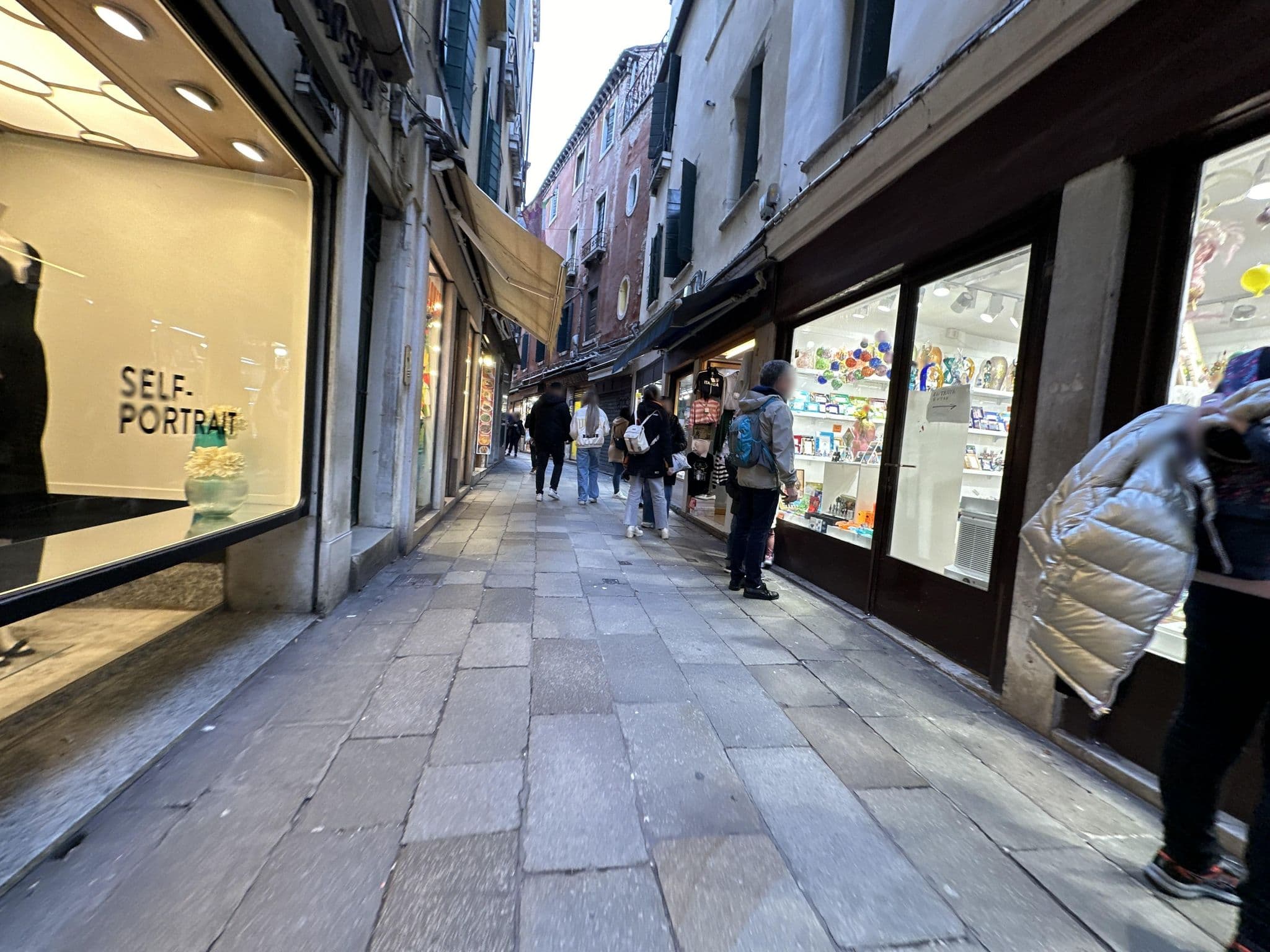 Street view near Hotel Montecarlo, Venice