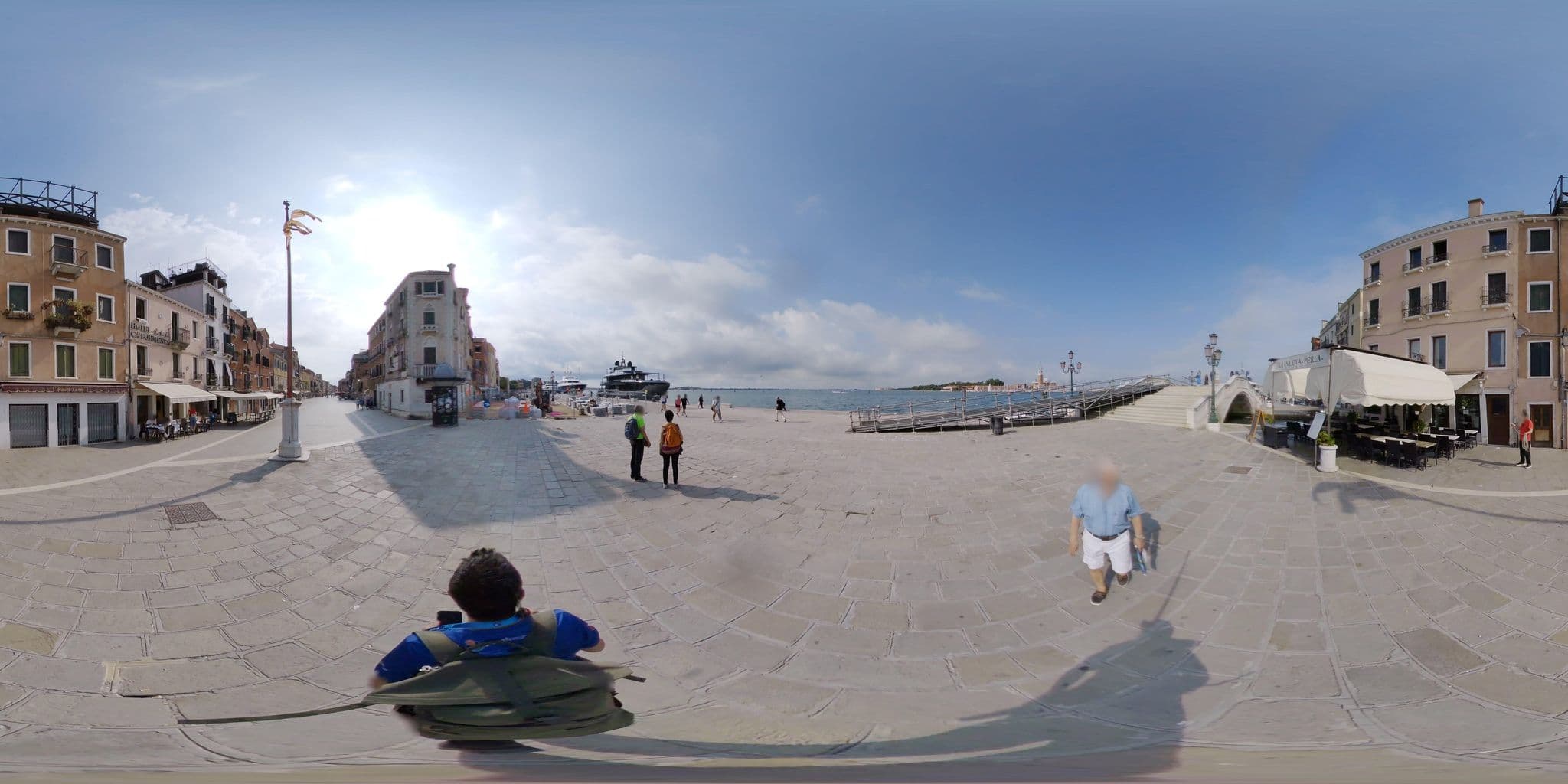 Street view near Hotel Ca'Formenta, Venice