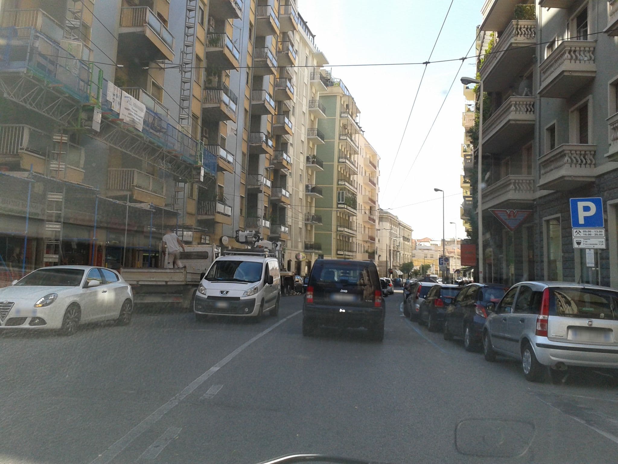 Street view near B&B Ariosto, Cagliari — © thetornado76 (CC BY-SA · Mapillary)
